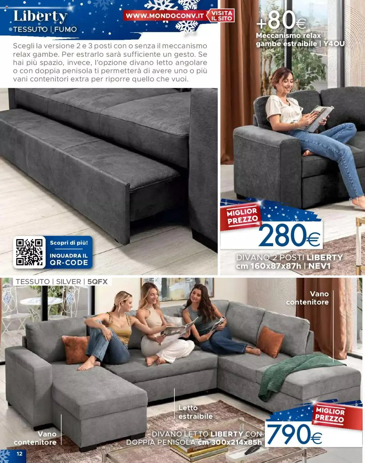 Mondo Convenienza - Catalogo Speciale Autunno da 1 novembre a 31 dicembre di 2023 - Pagina del volantino 14