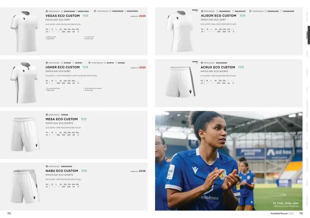 Football/Soccer 2025 Catalogue da 11 febbraio a 31 dicembre di 2025 - Pagina del volantino 38