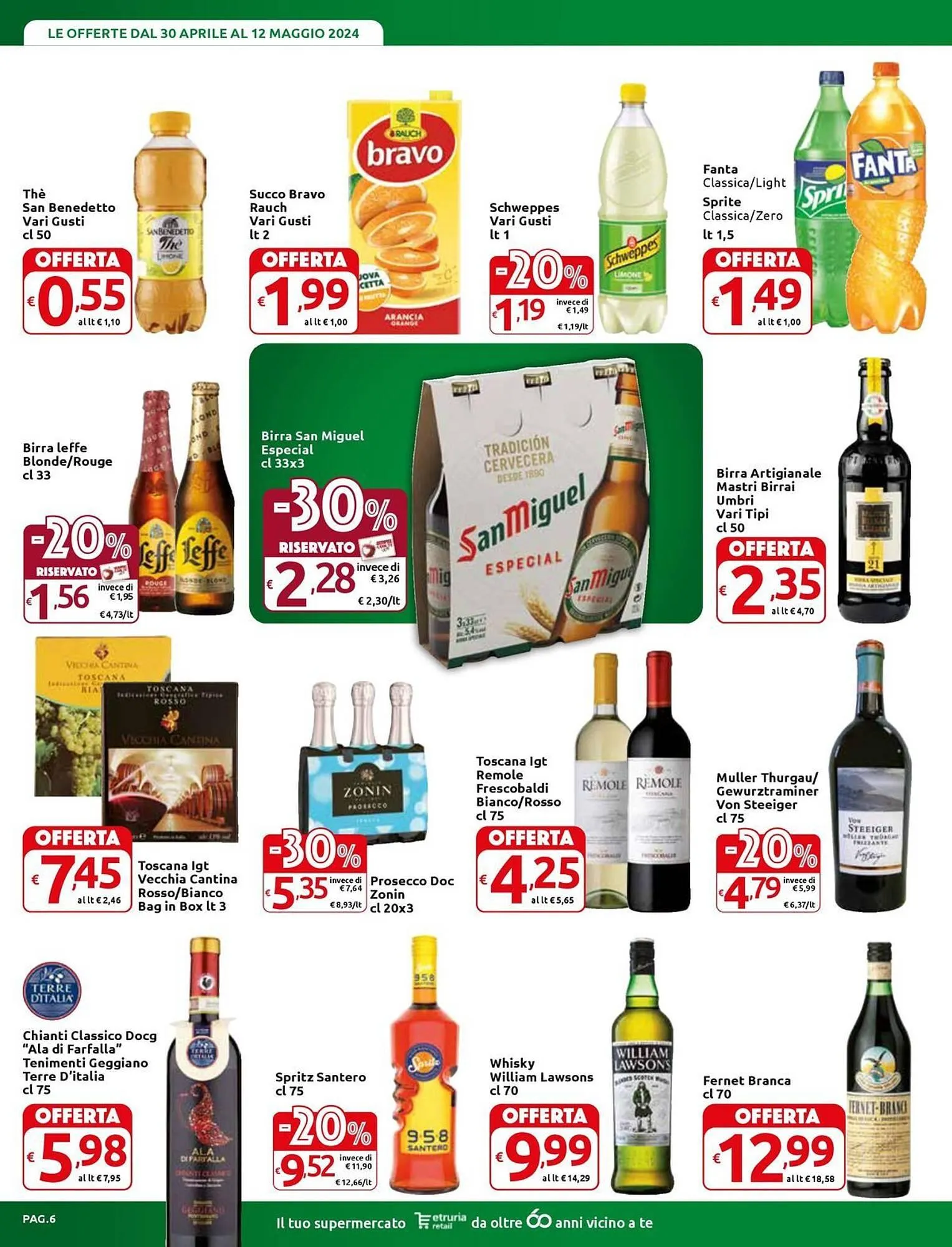 Volantino Carrefour Express da 30 aprile a 12 maggio di 2024 - Pagina del volantino 6