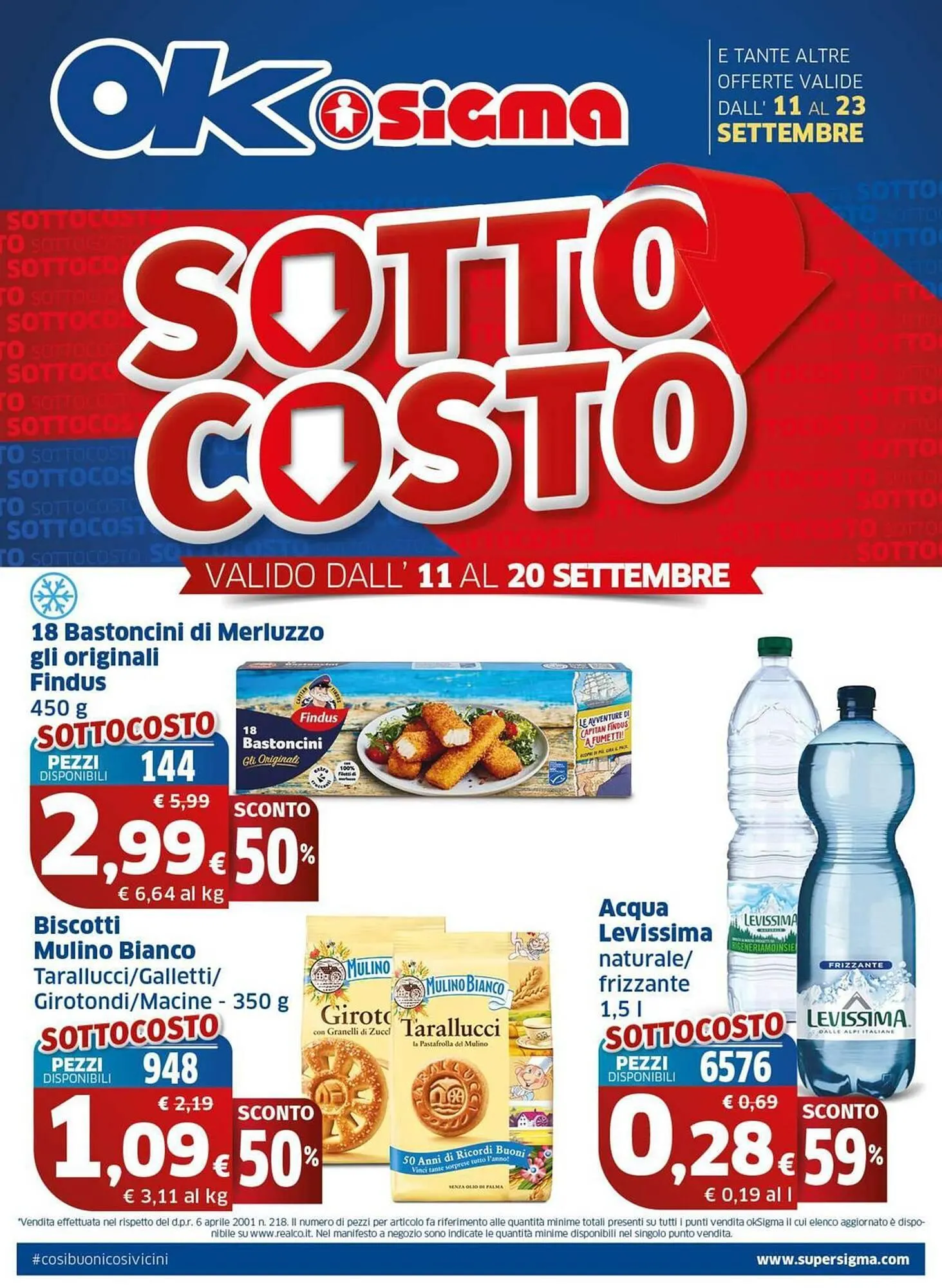 Volantino Ok Sigma da 11 settembre a 23 settembre di 2025 - Pagina del volantino 1