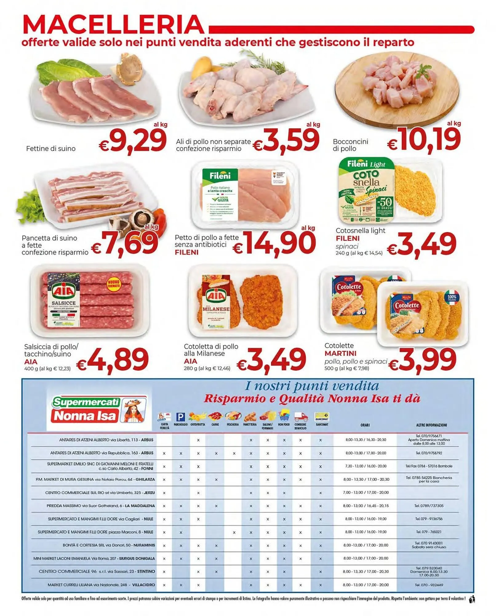 Volantino Supermercati Nonna Isa da 23 settembre a 5 ottobre di 2025 - Pagina del volantino 12