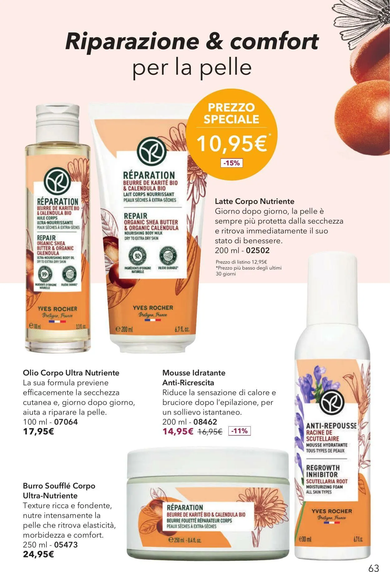 Yves Rocher Volantino attuale da 30 maggio a 16 giugno di 2025 - Pagina del volantino 63