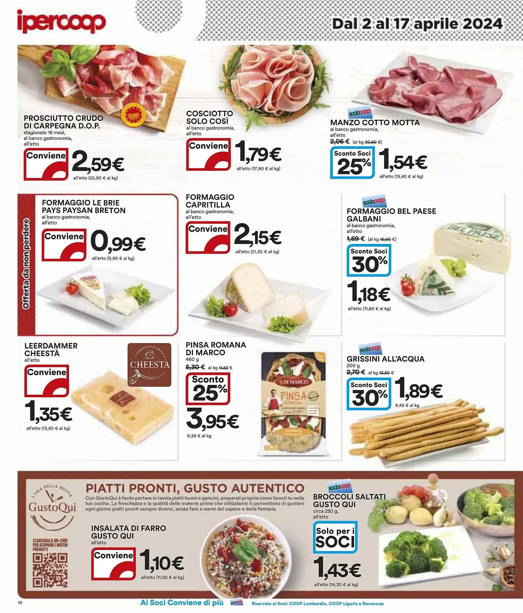 Volantino Ipercoop da 2 aprile a 17 aprile di 2024 - Pagina del volantino 10