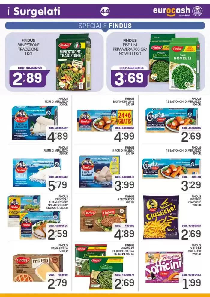 Sottocosto da 20 gennaio a 16 febbraio di 2025 - Pagina del volantino 44