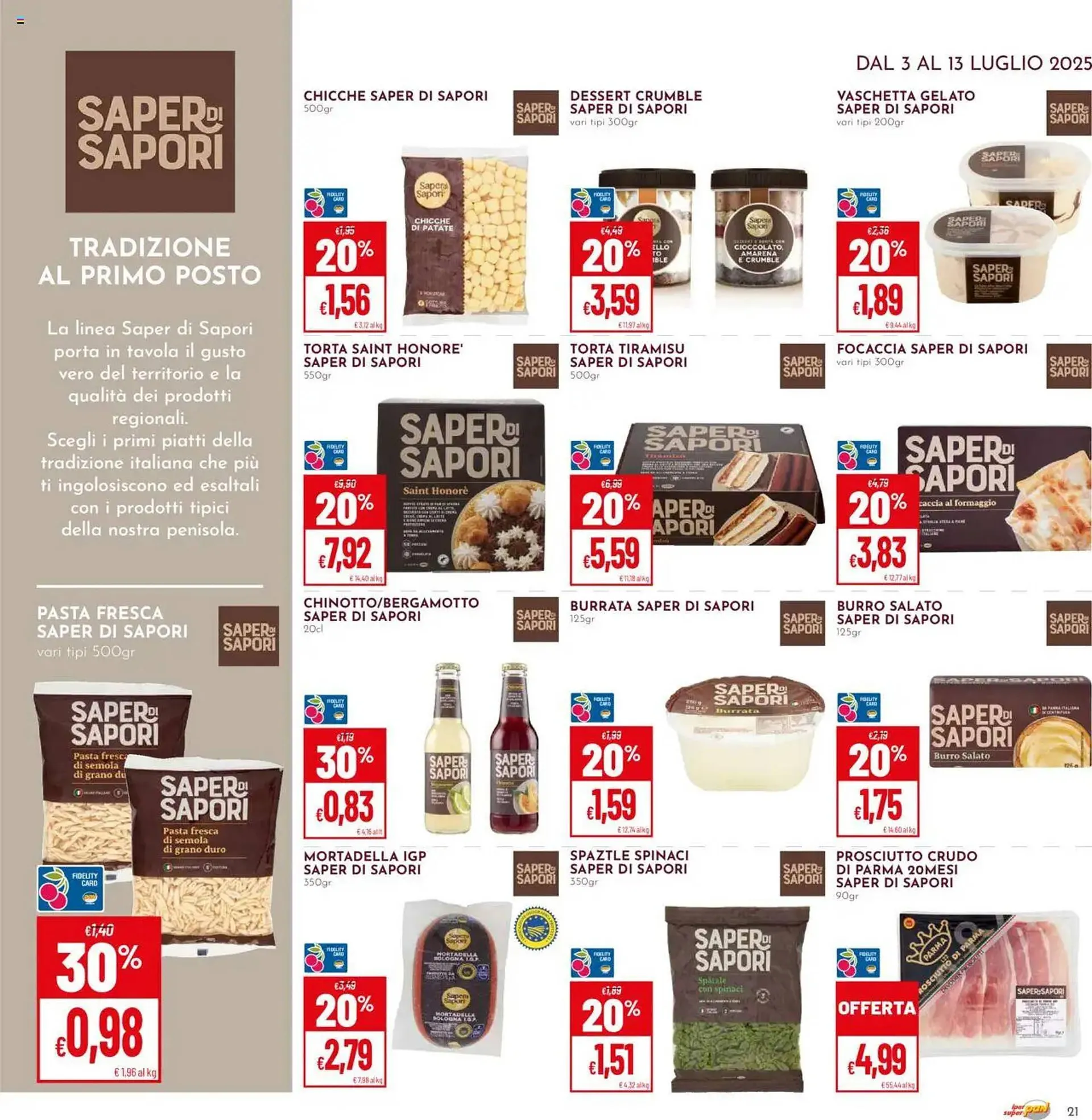 Volantino Pan da 3 luglio a 13 luglio di 2025 - Pagina del volantino 21