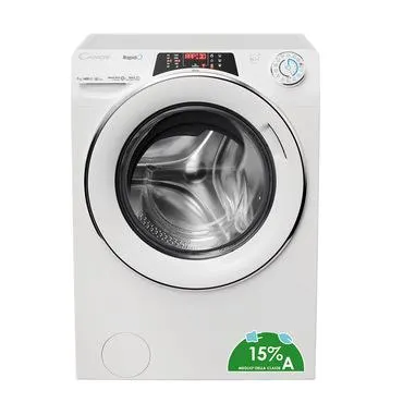 Candy RapidÓ , Lavatrice Slim 7kg, Classe A-15%, 1400 giri, Bianco, RO4 476DWMC7/1-S