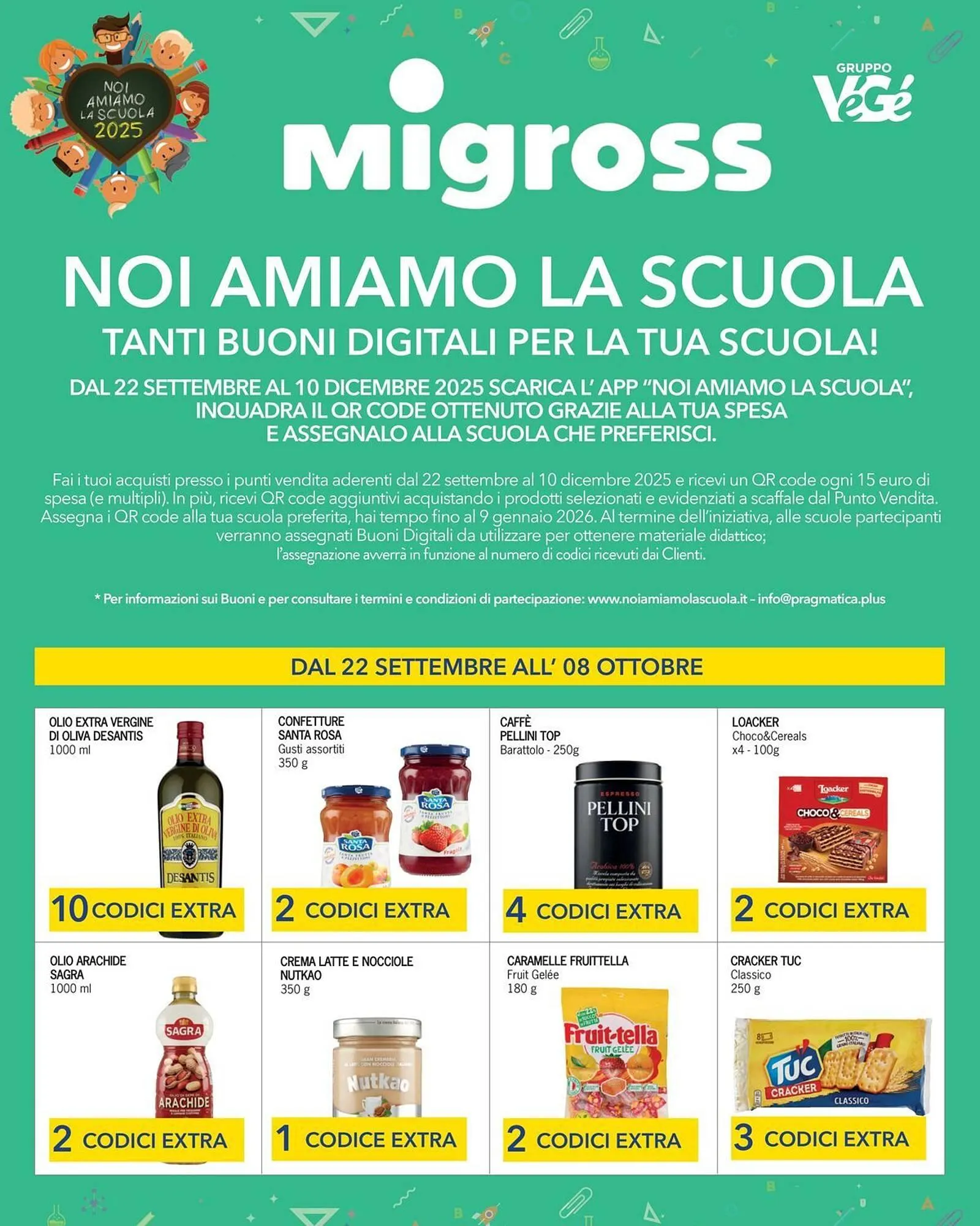 Volantino Migross Supermercati e Market da 23 settembre a 8 ottobre di 2025 - Pagina del volantino 1