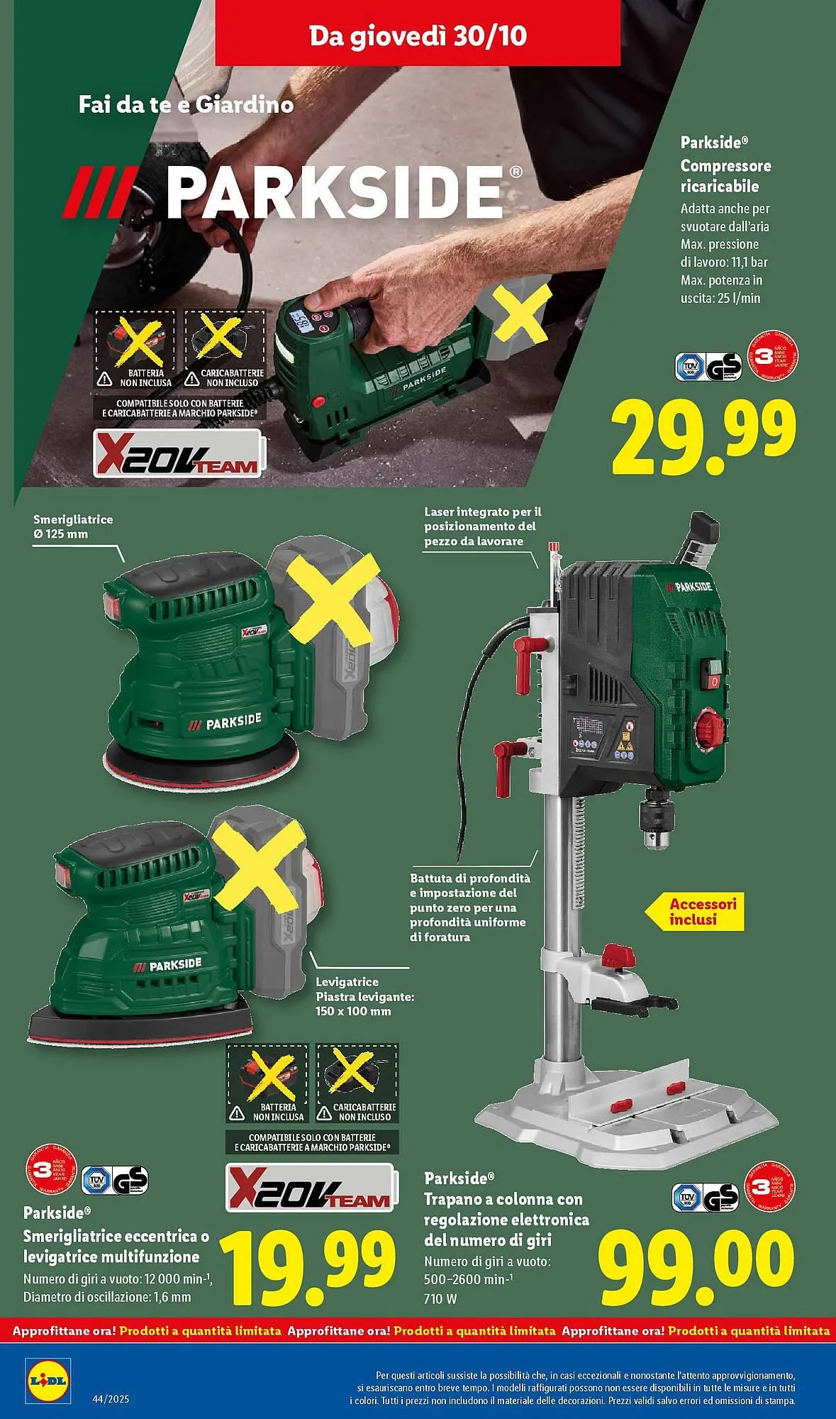 Volantino Lidl da 27 ottobre a 2 novembre di 2025 - Pagina del volantino 46