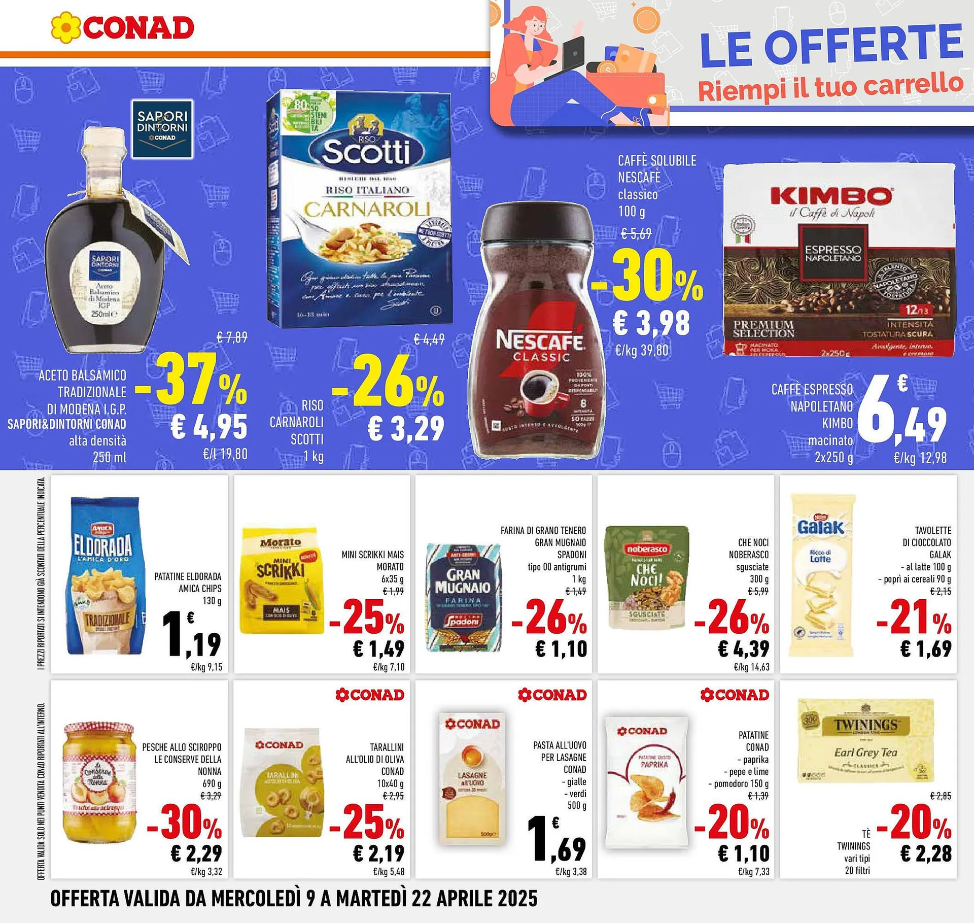 Volantino Conad da 8 aprile a 22 aprile di 2025 - Pagina del volantino 28