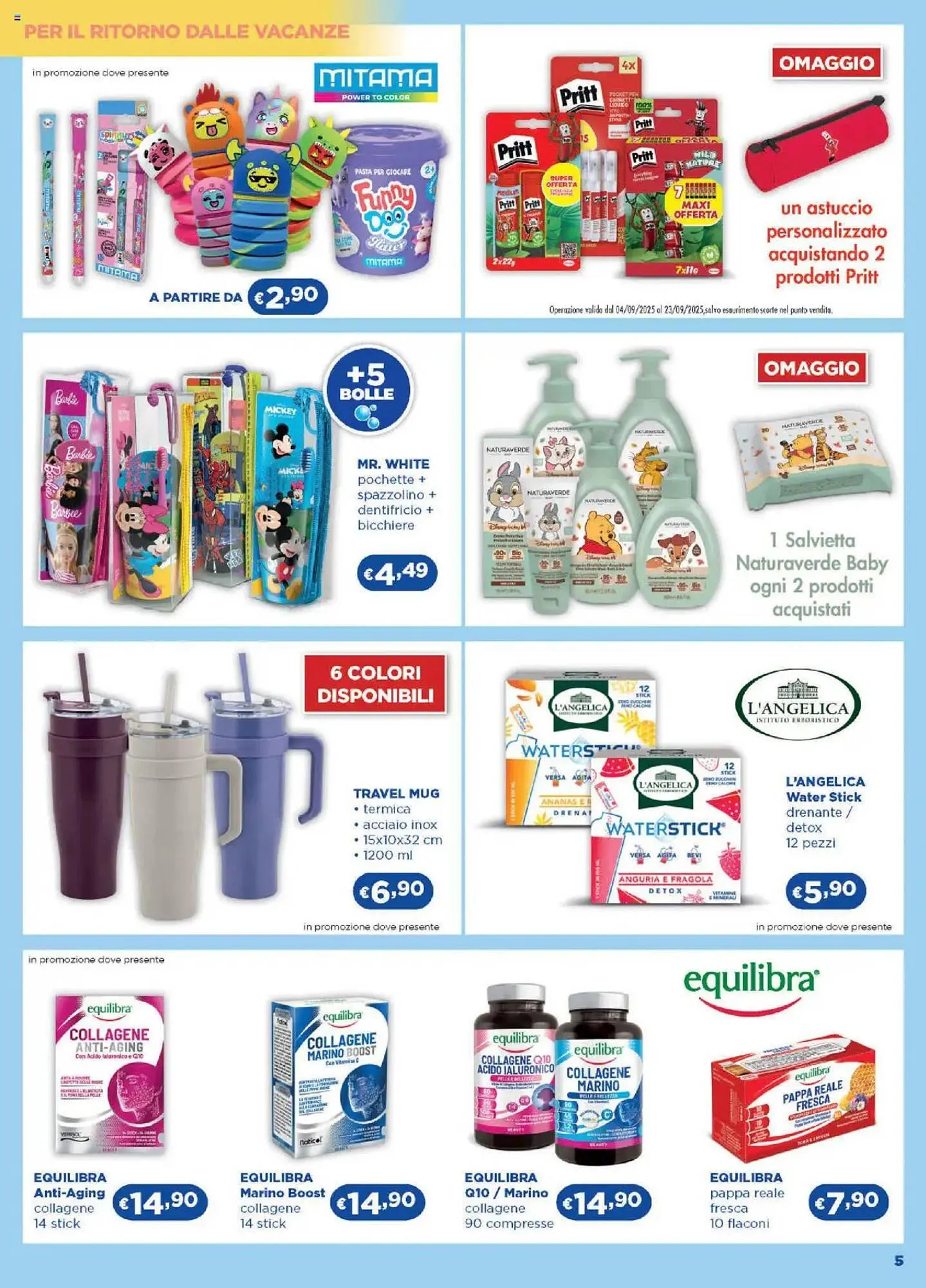 Volantino Acqua & Sapone da 4 settembre a 23 settembre di 2025 - Pagina del volantino 5