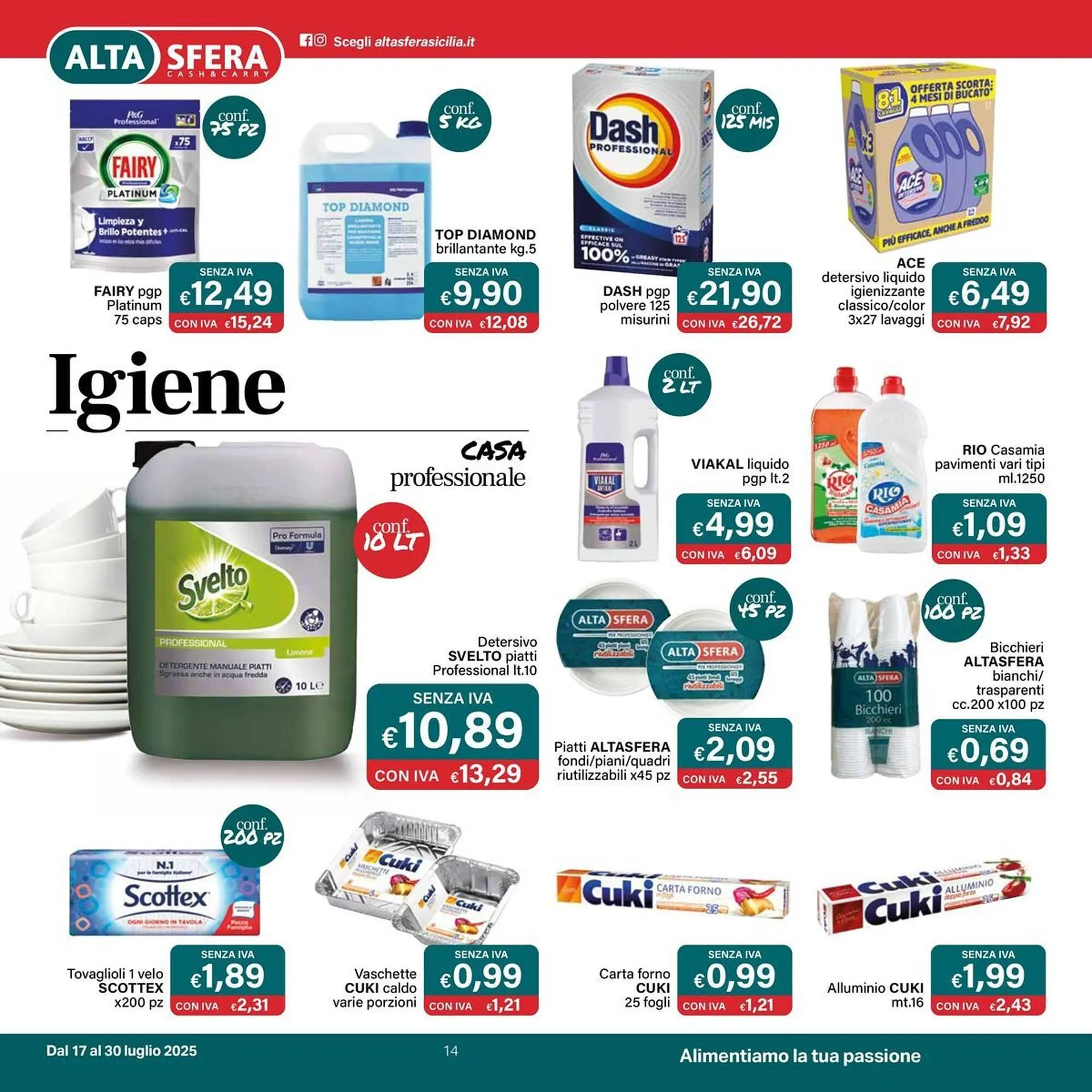 Volantino Altasfera da 17 luglio a 30 luglio di 2025 - Pagina del volantino 14