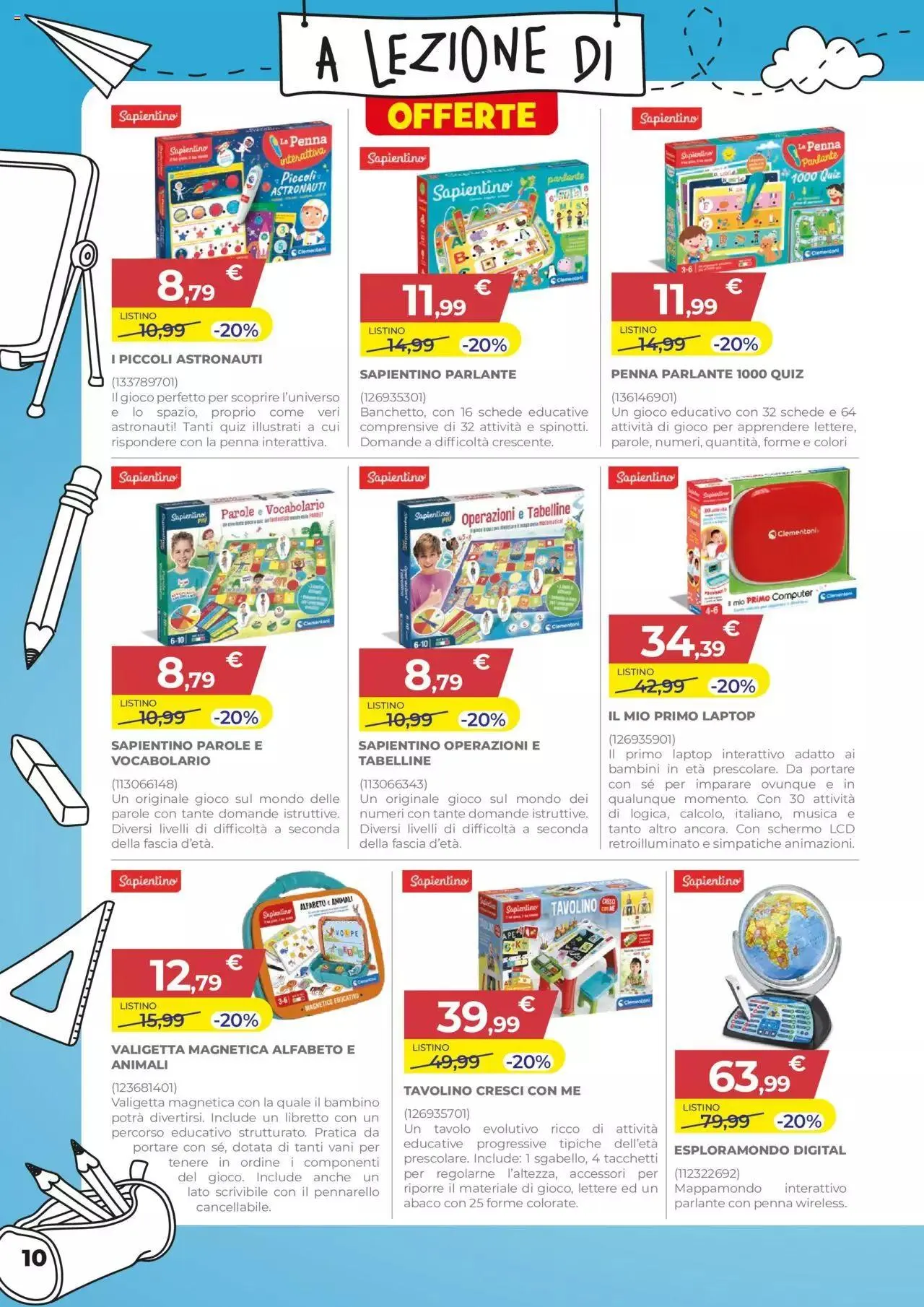 Volantino Toys Center da 31 agosto a 27 settembre di 2023 - Pagina del volantino 10