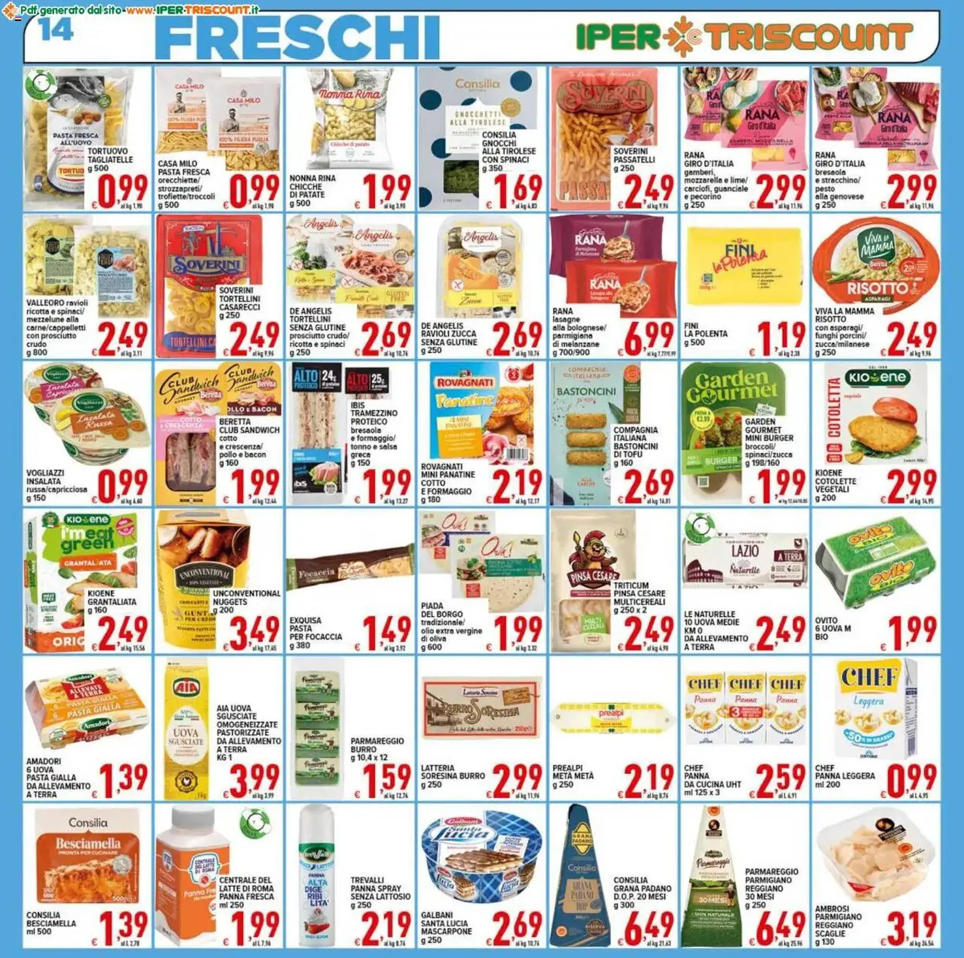 Volantino Iper Triscount da 26 settembre a 7 ottobre di 2025 - Pagina del volantino 14