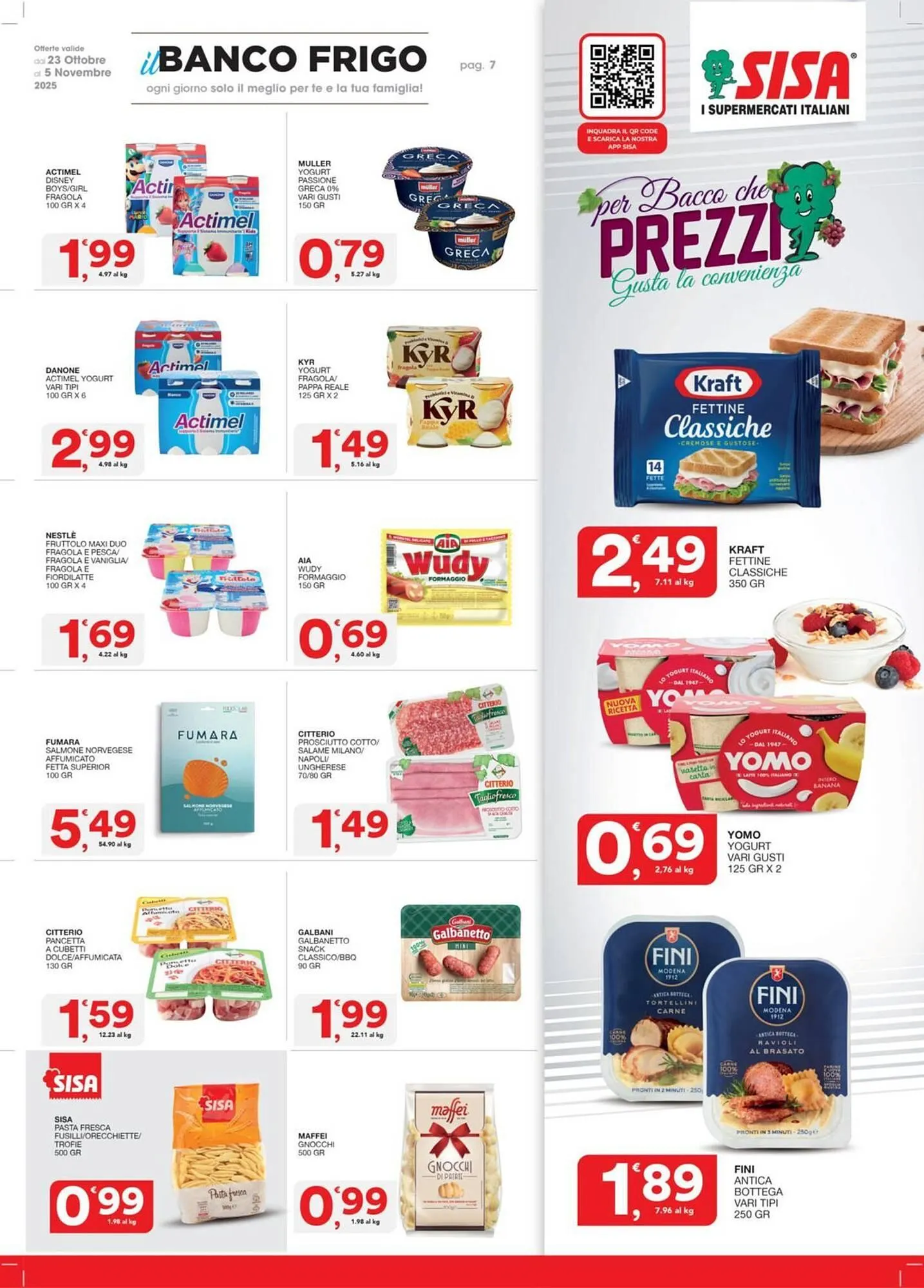 Volantino Sisa da 23 ottobre a 5 novembre di 2025 - Pagina del volantino 7