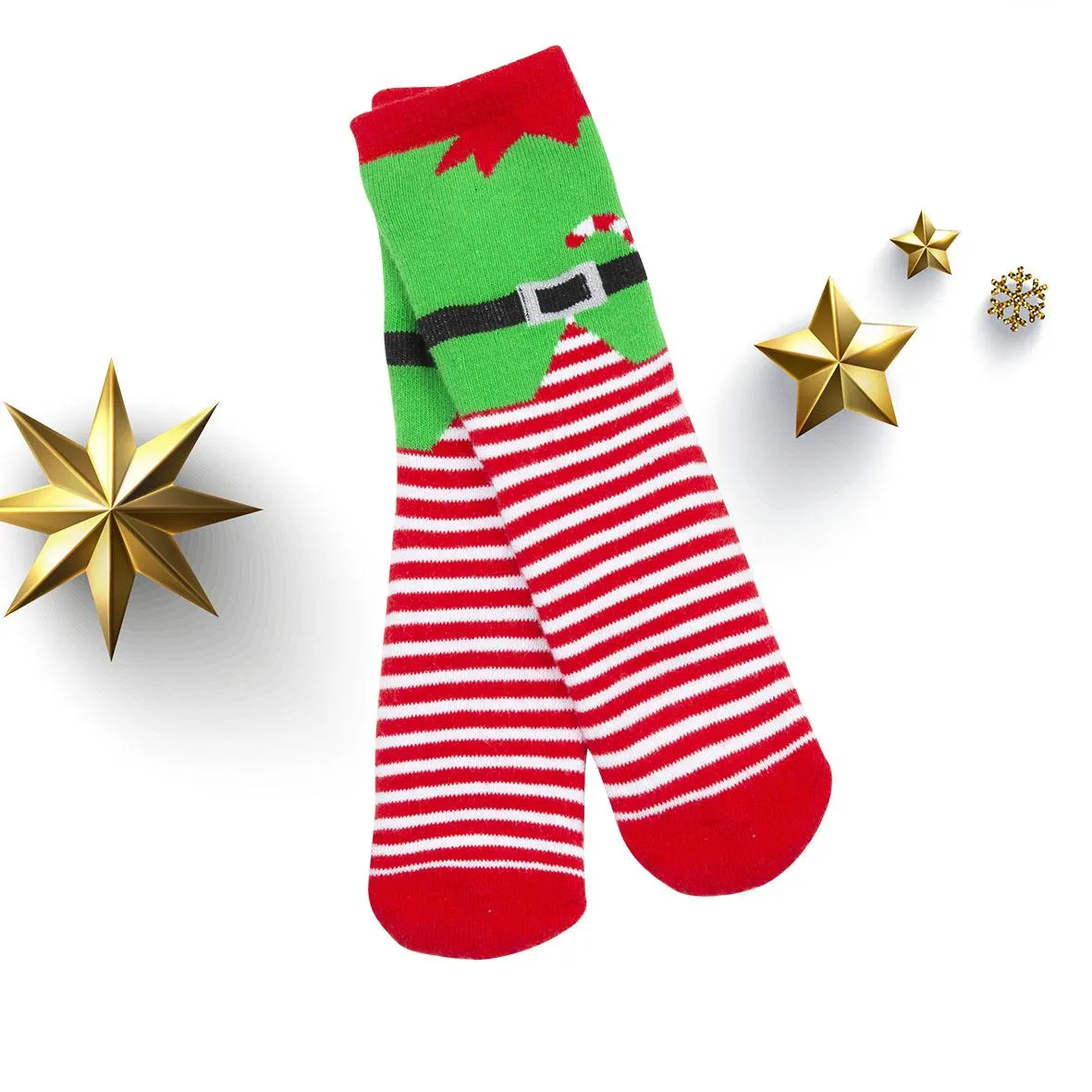 Mawi antiscivolo xmas abito elfo