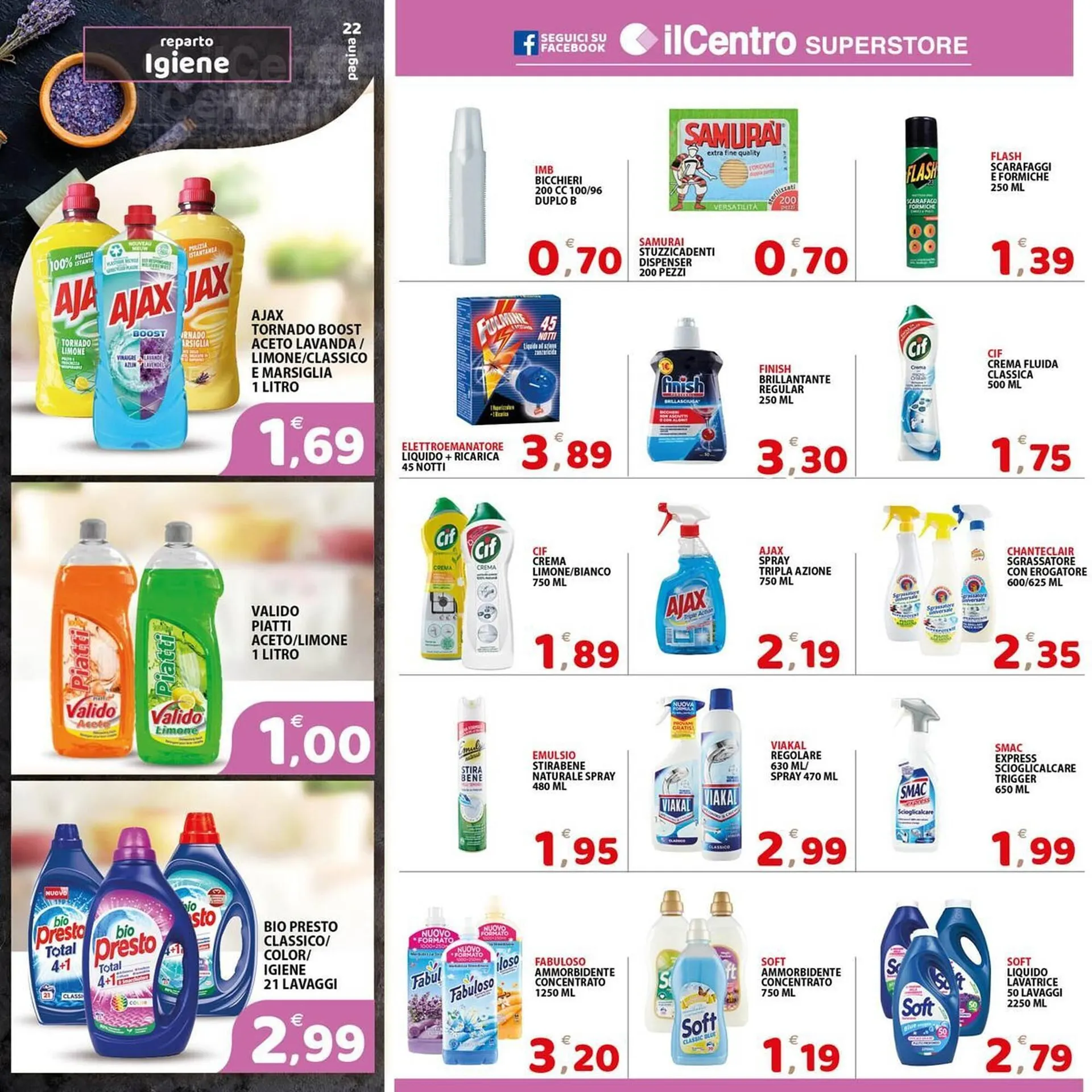 Volantino Il Centro Superstore da 2 maggio a 13 maggio di 2025 - Pagina del volantino 22