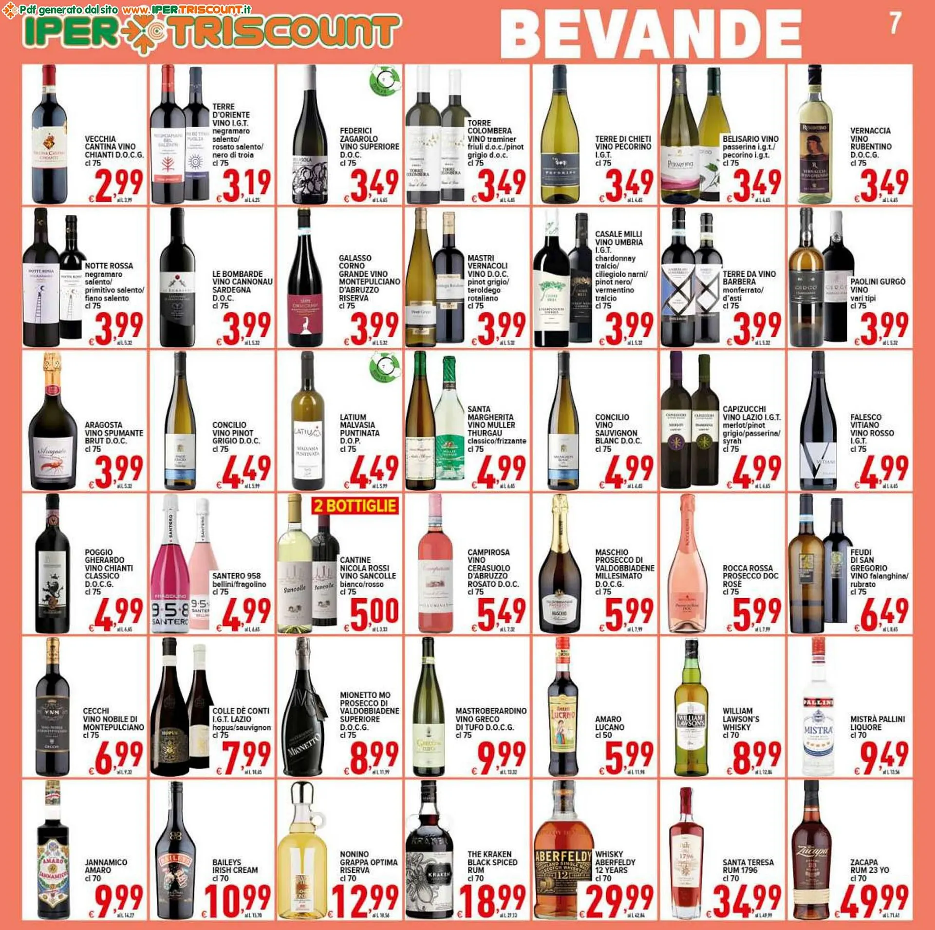 Volantino Iper Triscount da 13 ottobre a 24 ottobre di 2023 - Pagina del volantino 7