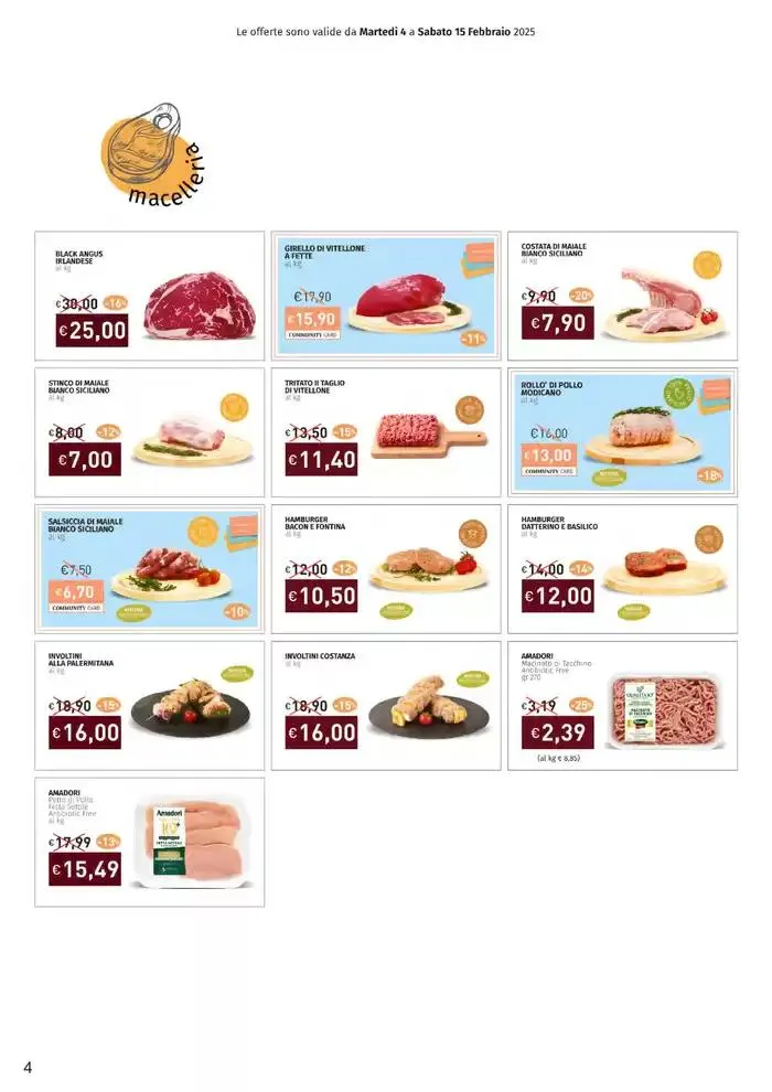 Chi ama condivide da 4 febbraio a 15 febbraio di 2025 - Pagina del volantino 4