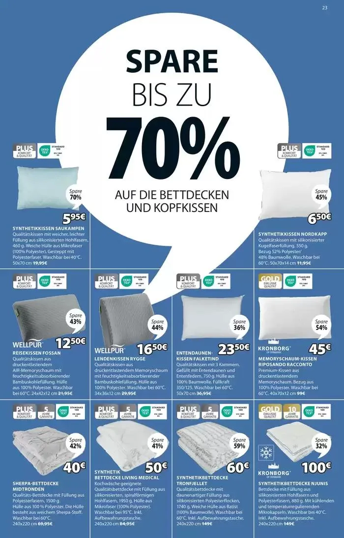 Wir feiern 100 Stores in Italien da 3 aprile a 30 aprile di 2025 - Pagina del volantino 23