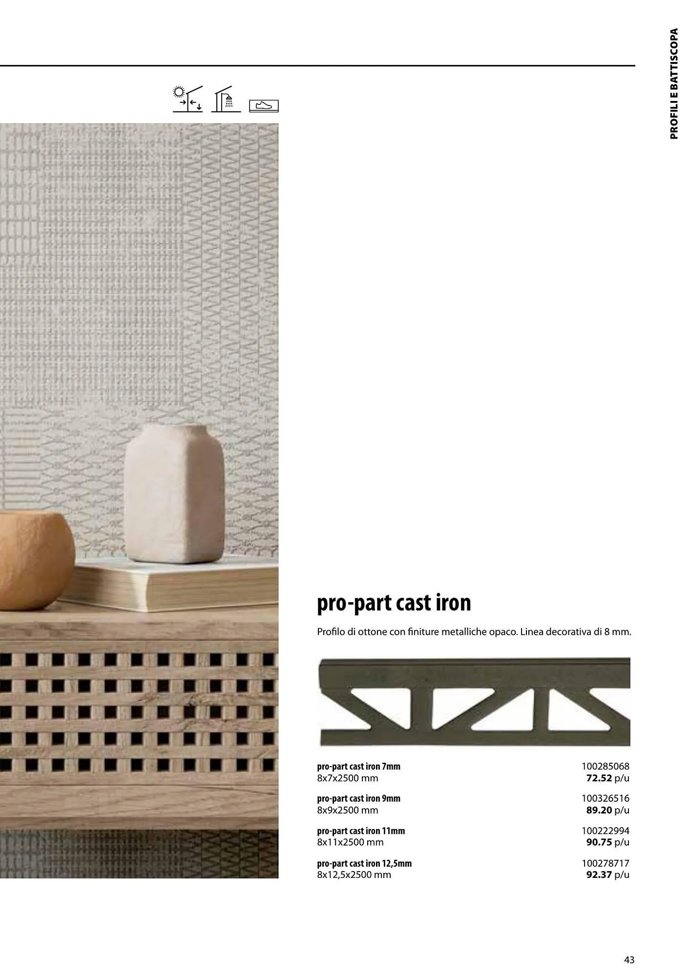 Volantino Porcelanosa da 9 aprile a 28 dicembre di 2024 - Pagina del volantino 43