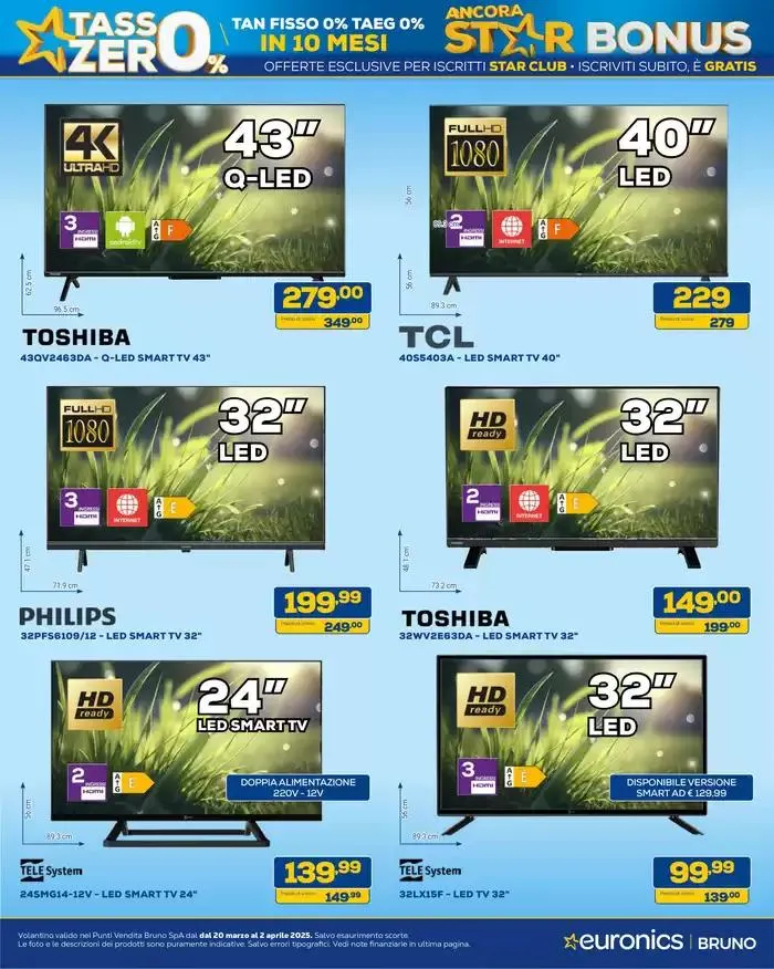 Star Bonus continua -100 euro da 20 marzo a 2 aprile di 2025 - Pagina del volantino 6