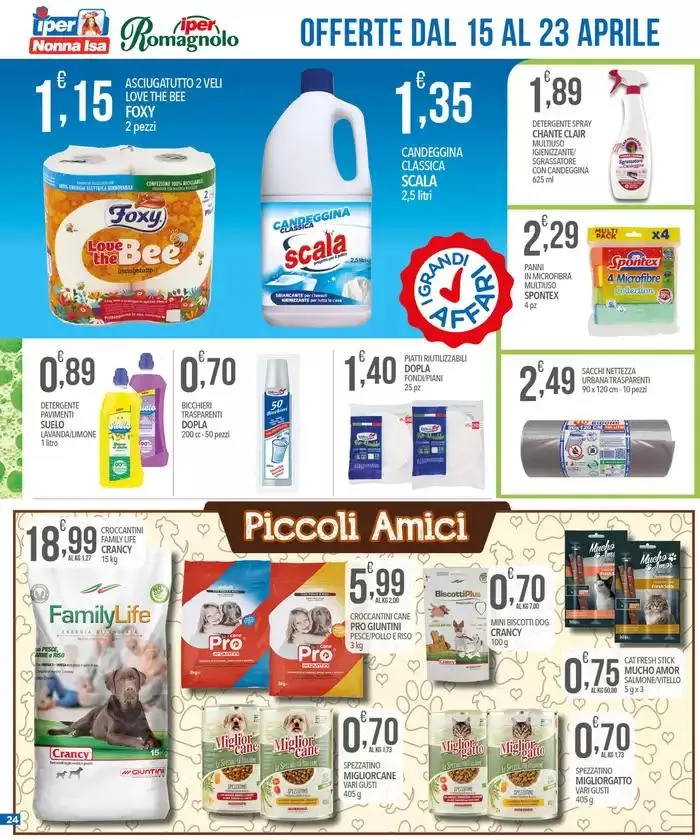 Buona Pasqua da 15 aprile a 23 aprile di 2025 - Pagina del volantino 24