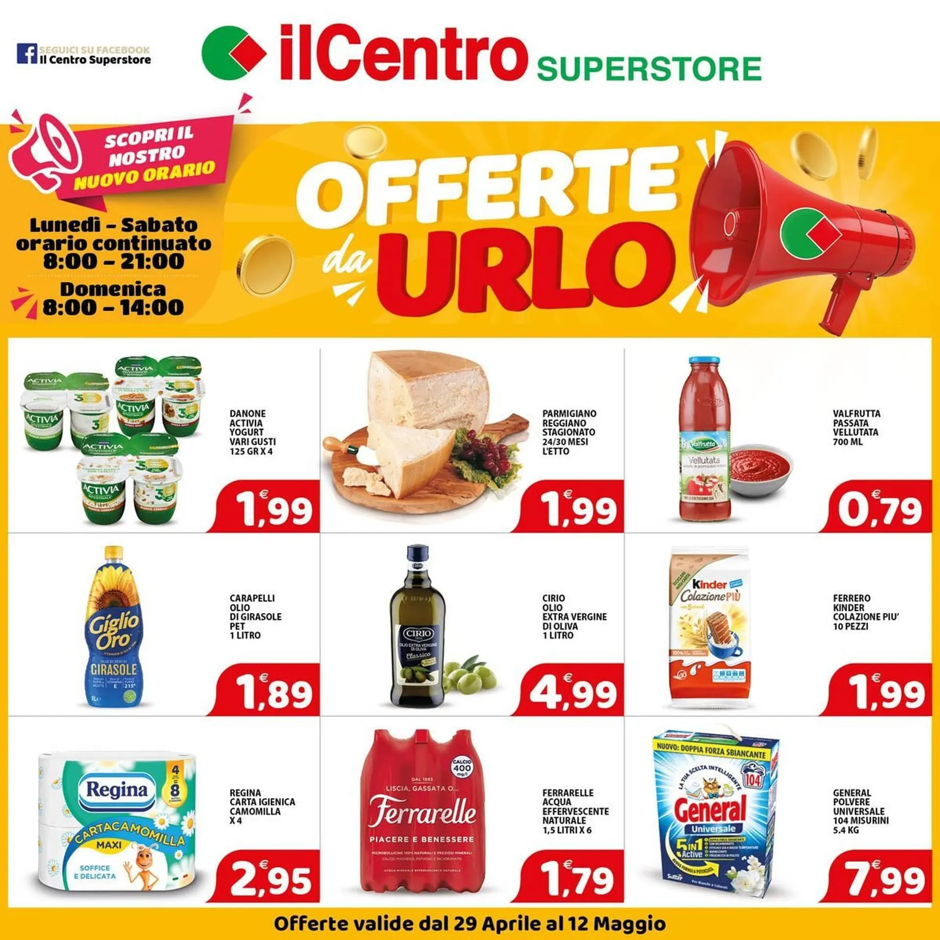 Volantino Il Centro Superstore da 29 aprile a 12 maggio di 2026 - Pagina del volantino 1