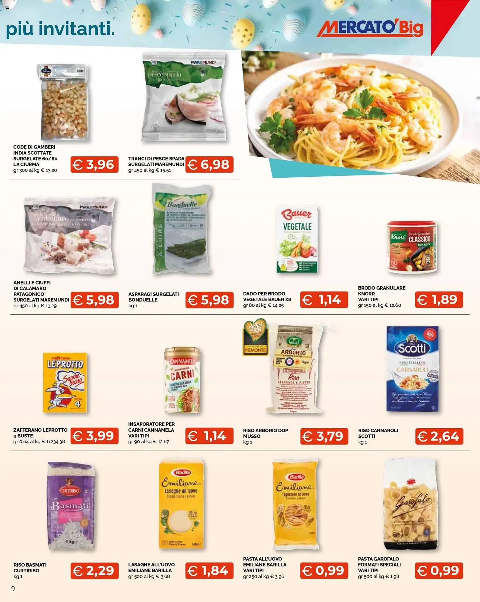 Volantino Mercatò Big da 23 marzo a 6 aprile di 2026 - Pagina del volantino 9