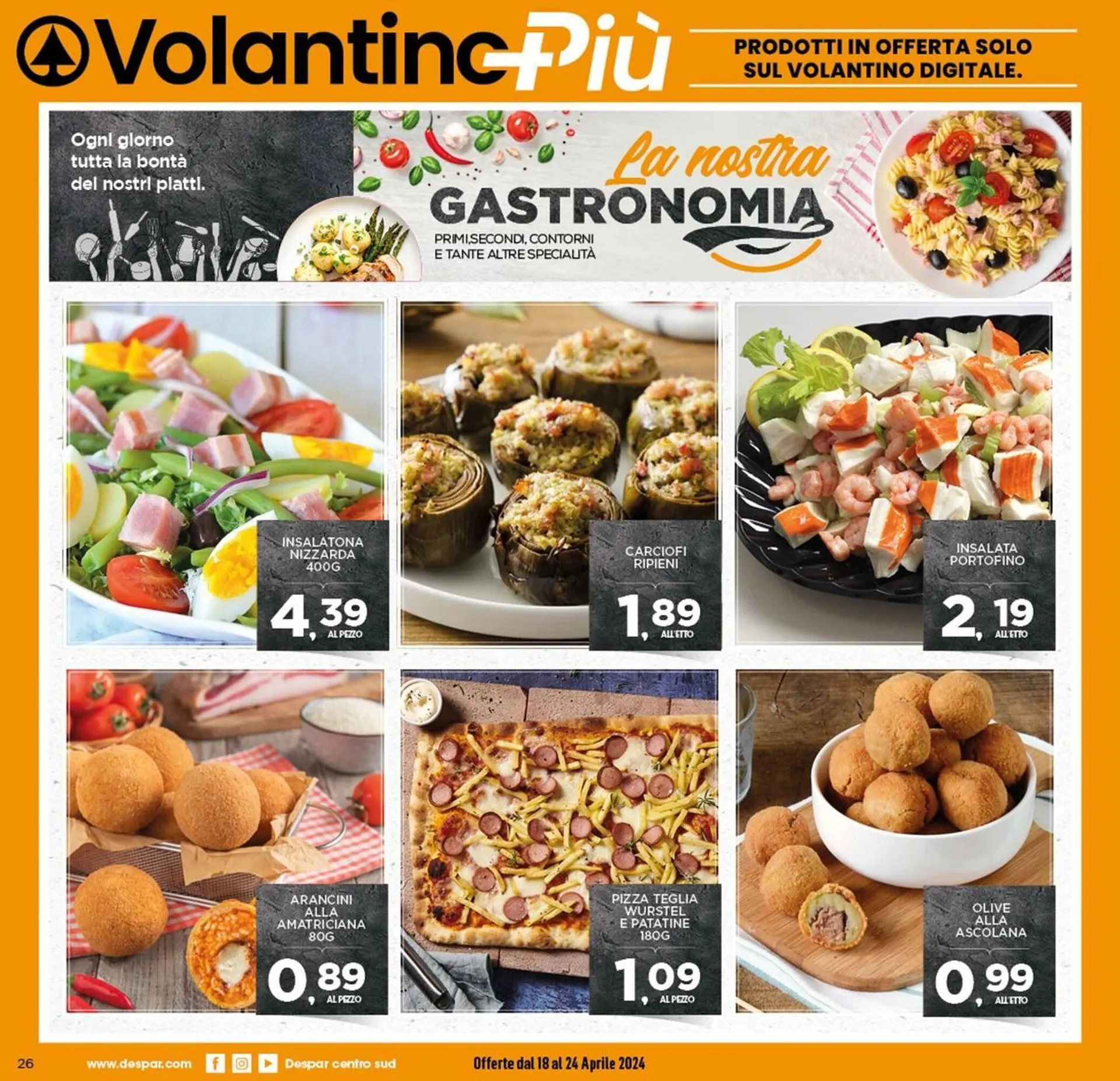 Volantino Interspar da 18 aprile a 24 aprile di 2024 - Pagina del volantino 26
