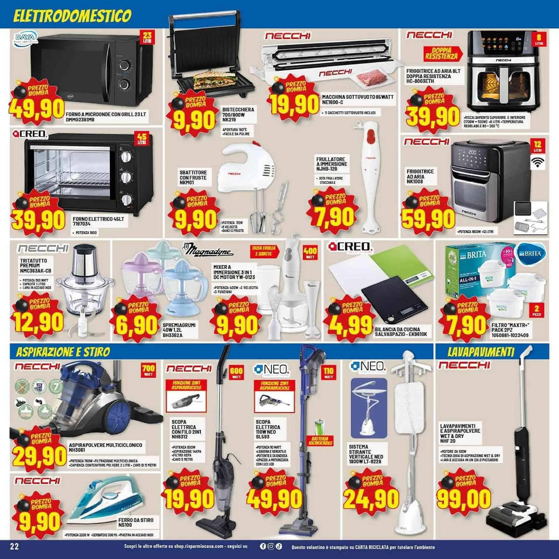 Volantino Risparmio Casa da 26 marzo a 11 aprile di 2026 - Pagina del volantino 22