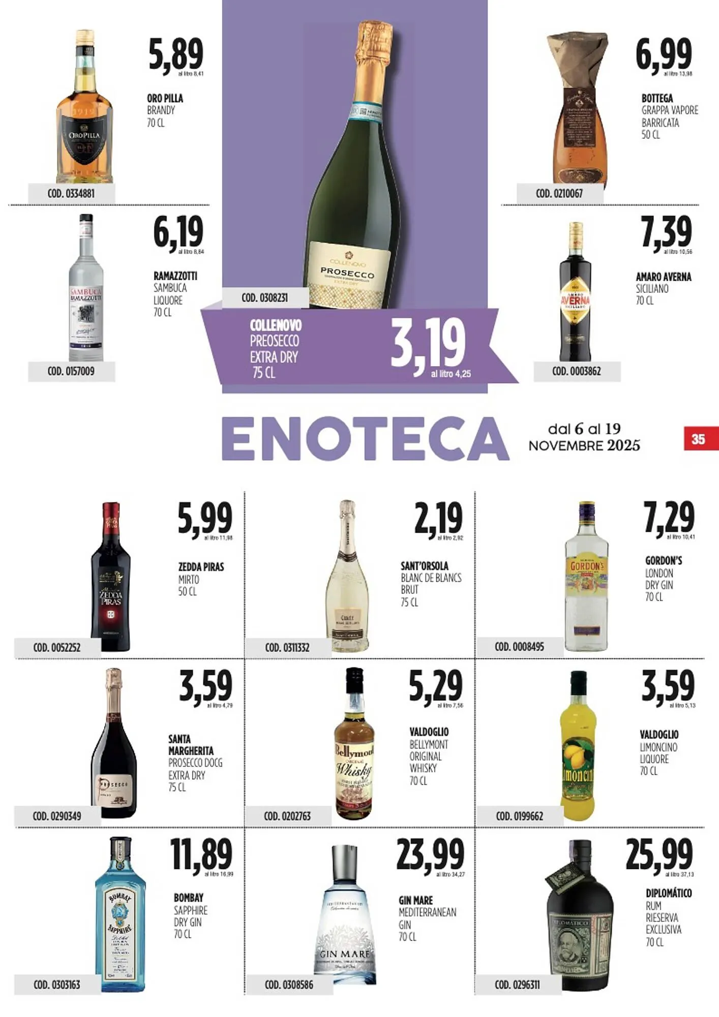 Volantino Carico Cash & Carry da 6 novembre a 19 novembre di 2025 - Pagina del volantino 35