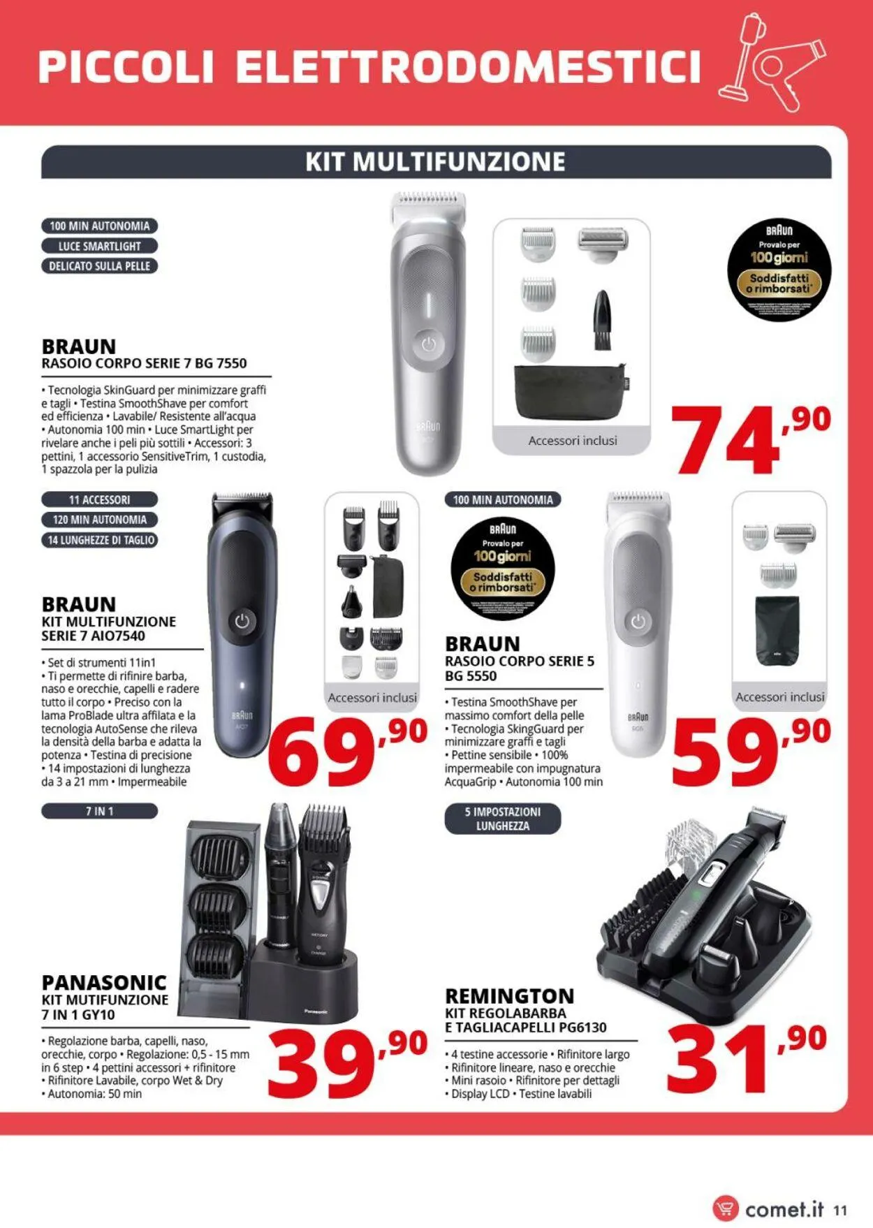 Comet Volantino attuale da 22 agosto a 11 settembre di 2025 - Pagina del volantino 11