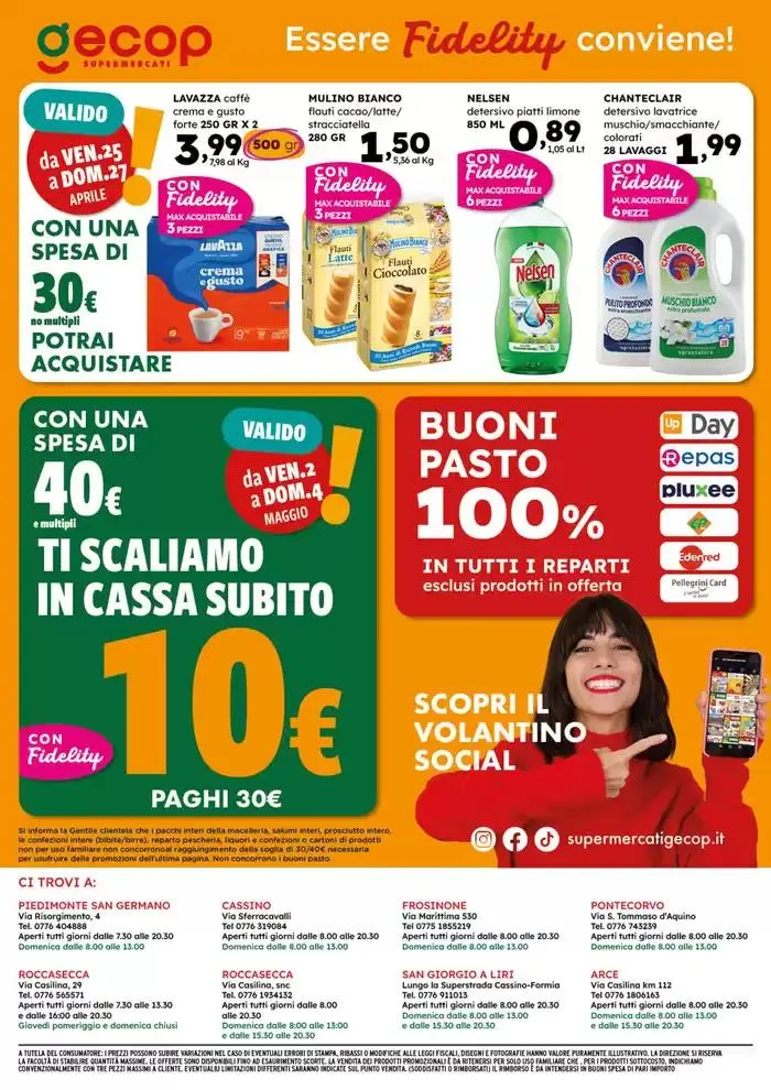 Sottocosto Freschi da 22 aprile a 4 maggio di 2025 - Pagina del volantino 20