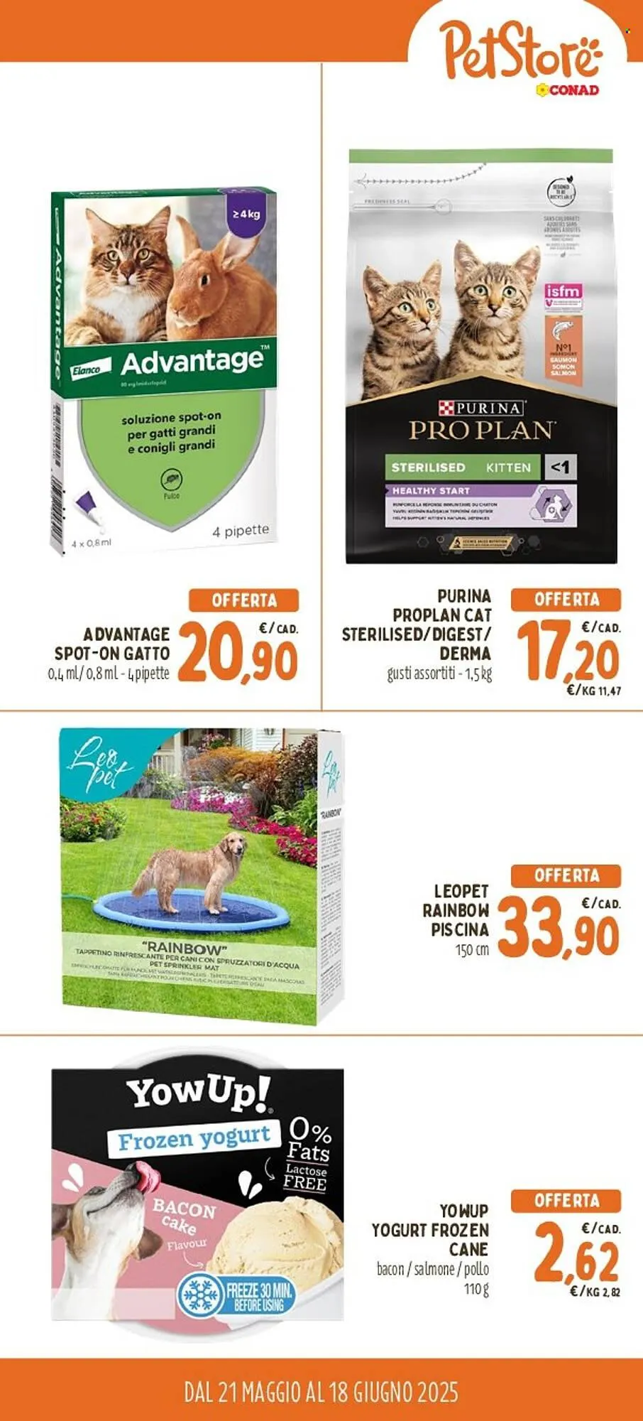 Volantino Pet Store Conad da 21 maggio a 18 giugno di 2025 - Pagina del volantino 2