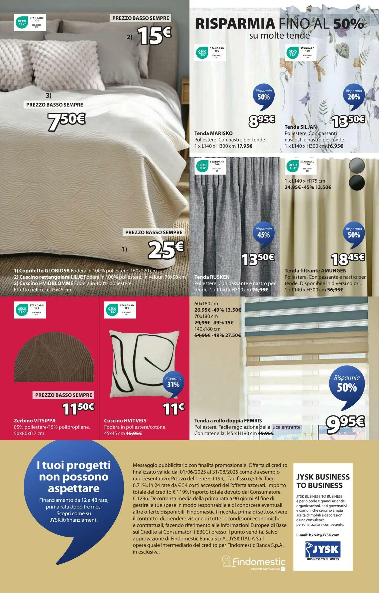 Jysk Volantino attuale da 12 agosto a 26 agosto di 2025 - Pagina del volantino 16
