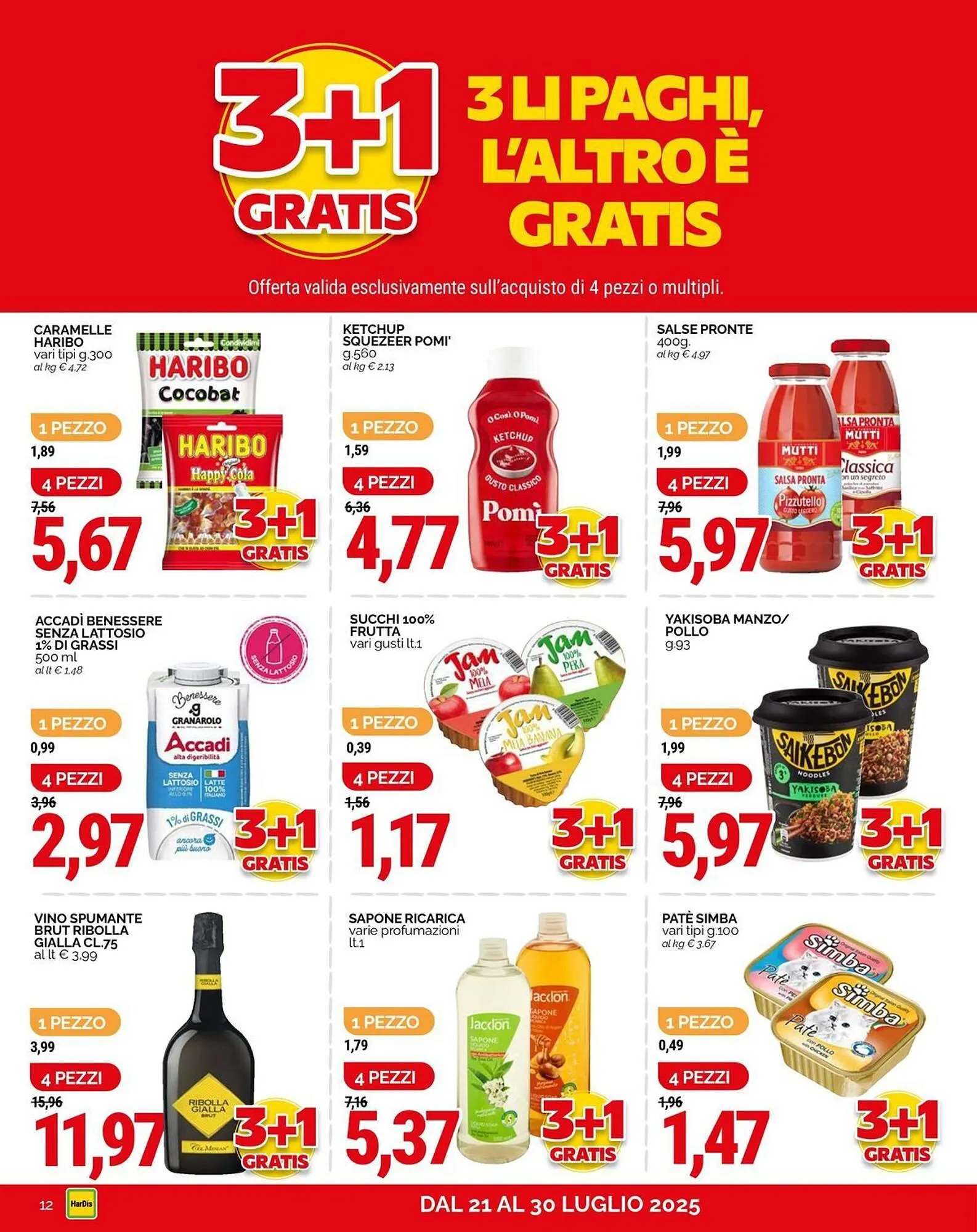 Volantino Hardis da 21 luglio a 30 luglio di 2025 - Pagina del volantino 12