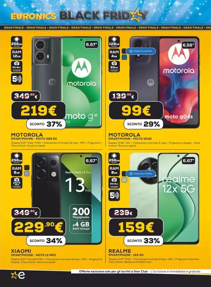 Black friday da 27 novembre a 3 dicembre di 2024 - Pagina del volantino 4