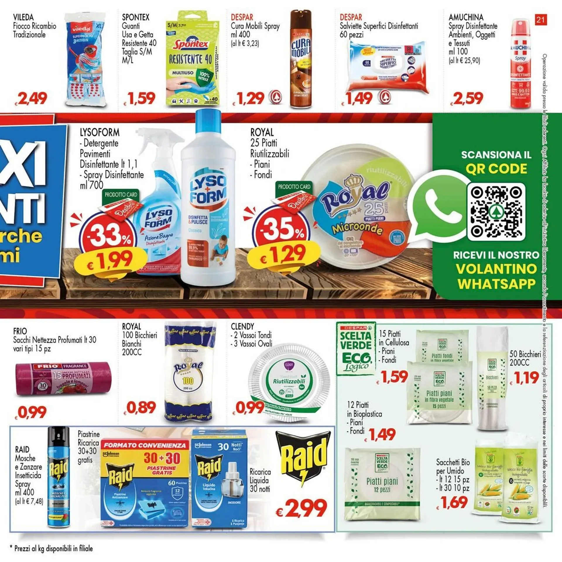 Volantino Despar da 3 luglio a 16 luglio di 2025 - Pagina del volantino 21