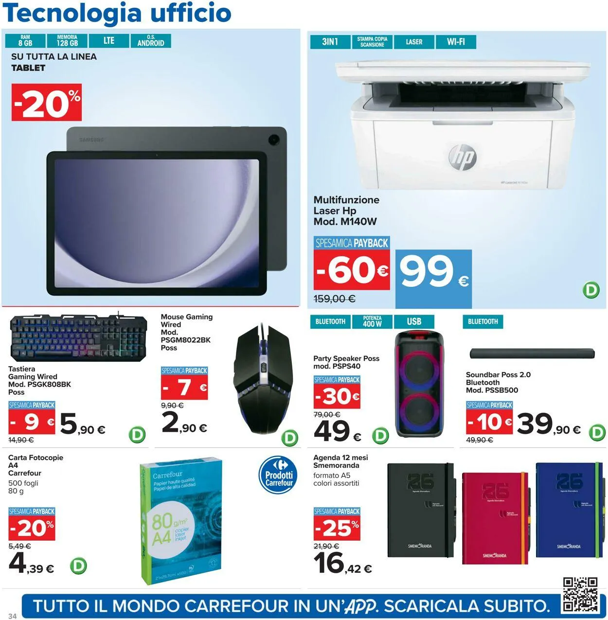 Carrefour Volantino attuale da 7 novembre a 16 novembre di 2025 - Pagina del volantino 34