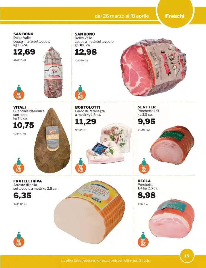 Food&Beverage da 26 marzo a 8 aprile di 2025 - Pagina del volantino 15