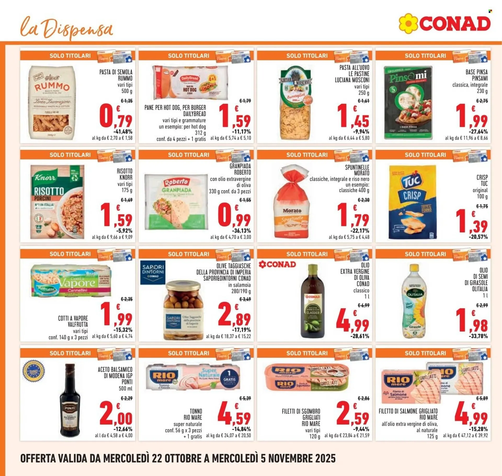 Volantino Conad da 22 ottobre a 5 novembre di 2025 - Pagina del volantino 18