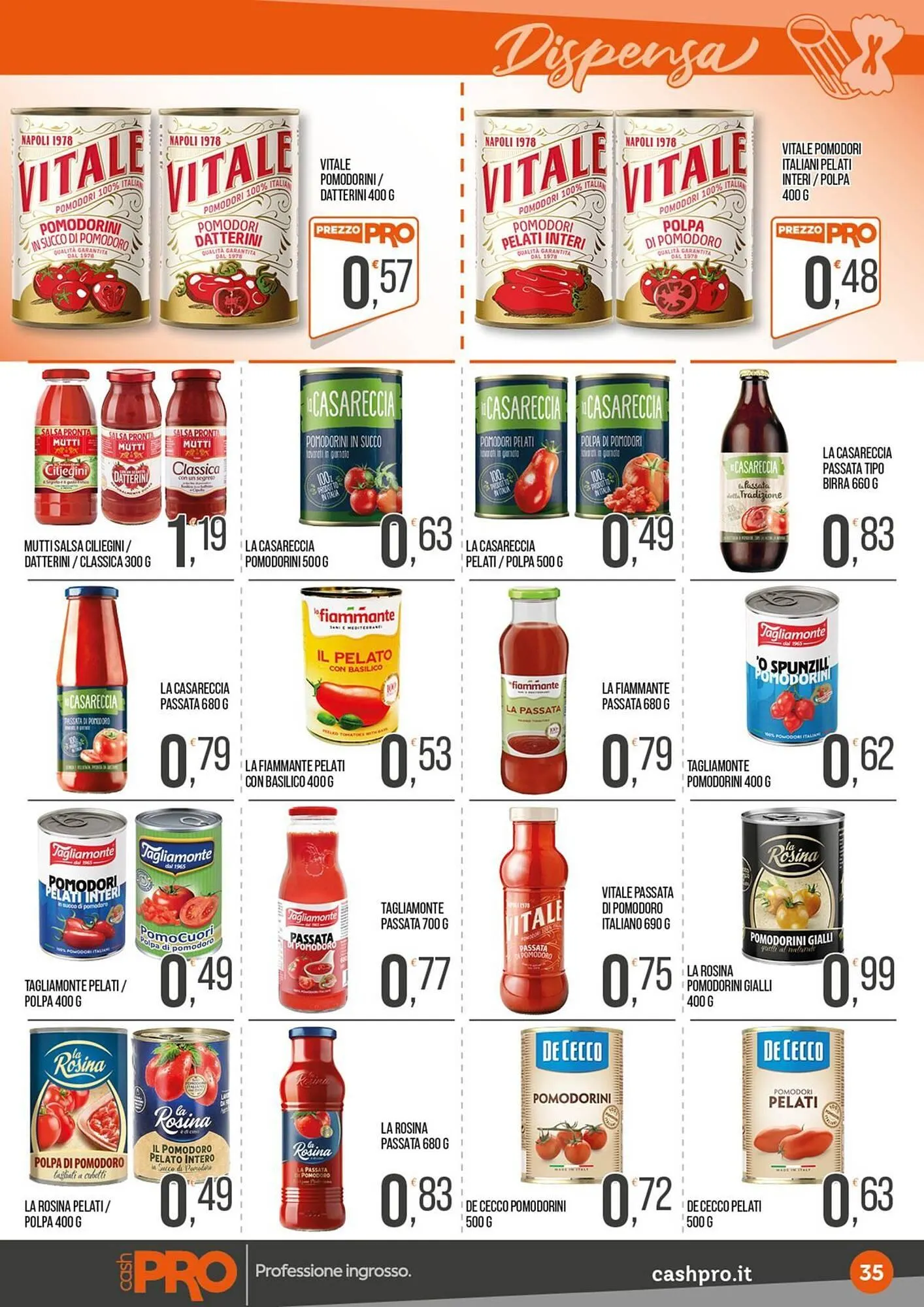Volantino Cash pro da 15 dicembre a 24 dicembre di 2025 - Pagina del volantino 35