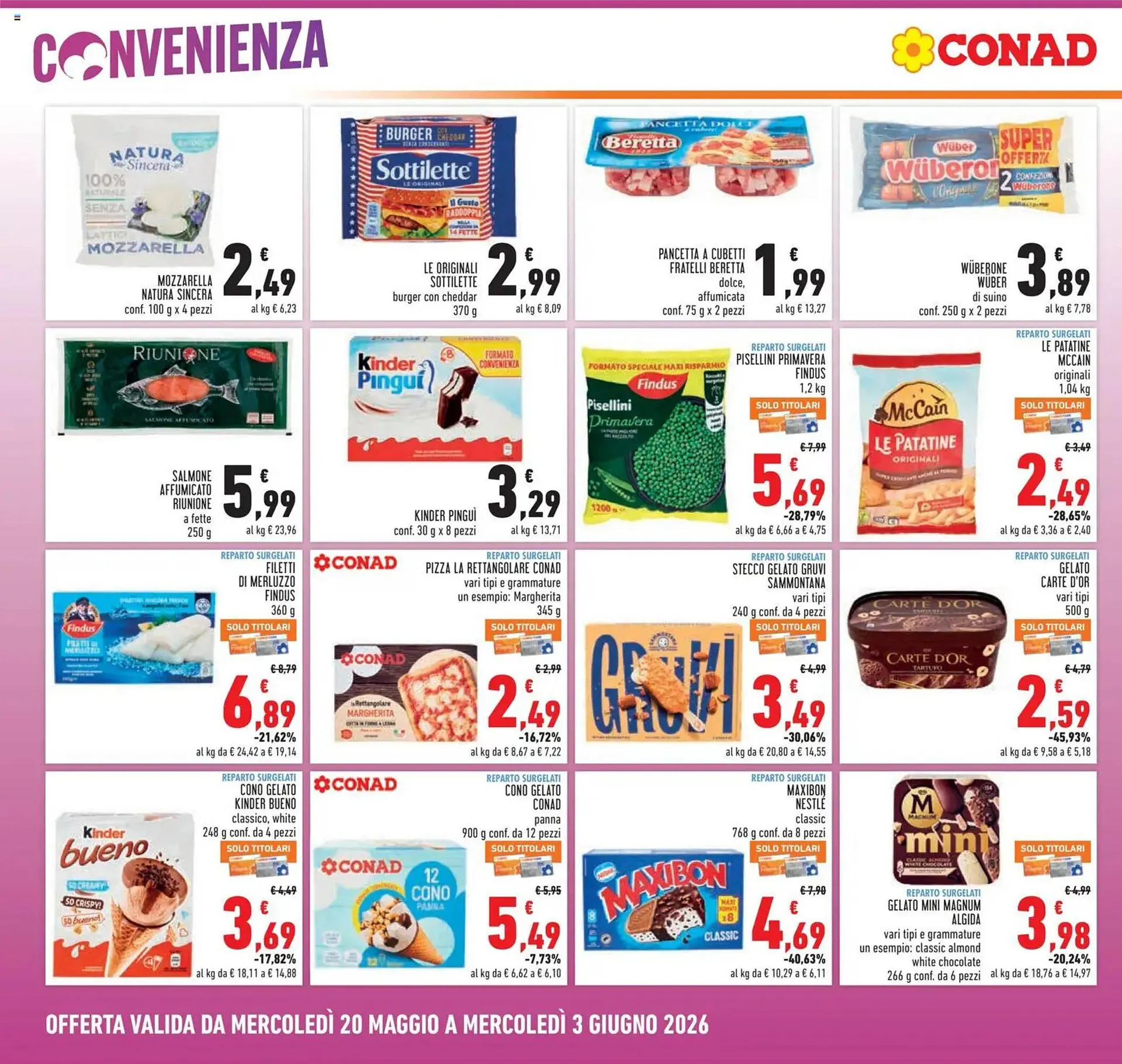 Volantino Conad da 20 maggio a 3 giugno di 2026 - Pagina del volantino 2