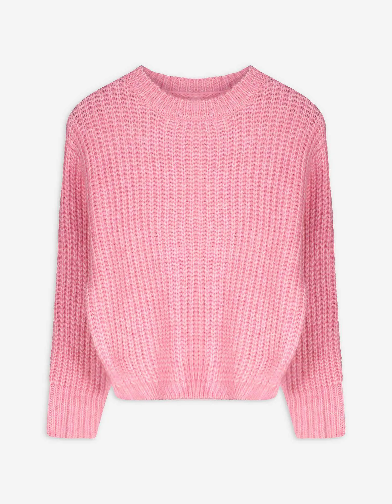 Maglione - Maglia larga - rosa