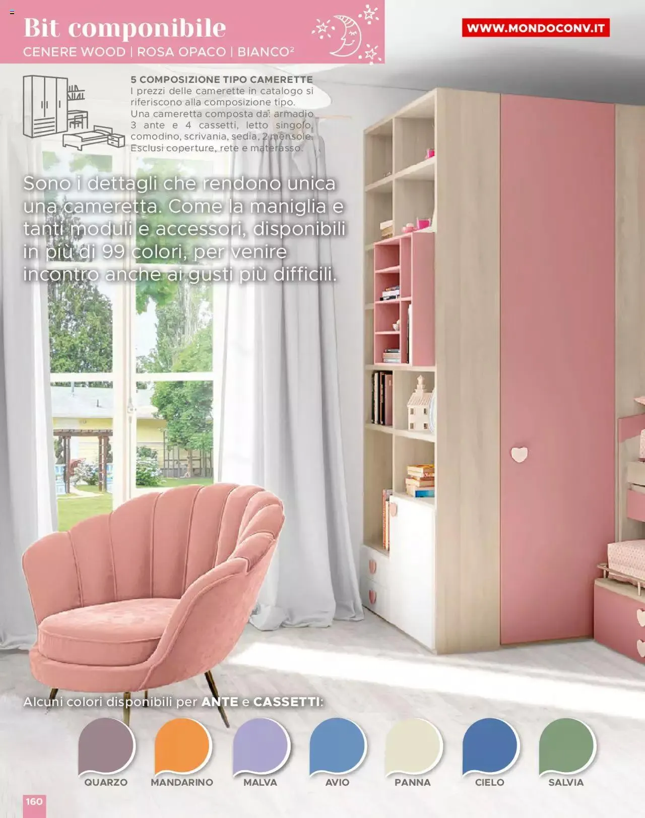 Volantino Mondo Convenienza da 1 ottobre a 31 dicembre di 2023 - Pagina del volantino 162