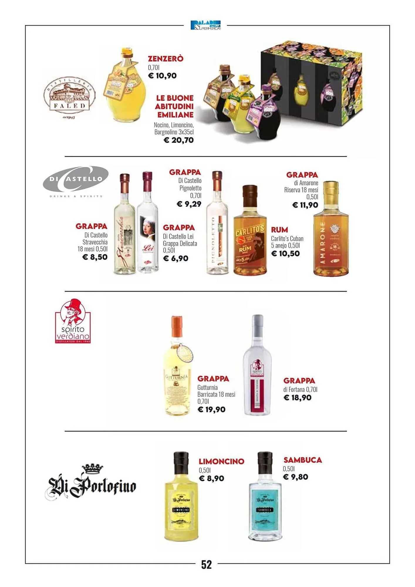 Volantino Paladini Otello Supermercato da 1 dicembre a 31 dicembre di 2025 - Pagina del volantino 52
