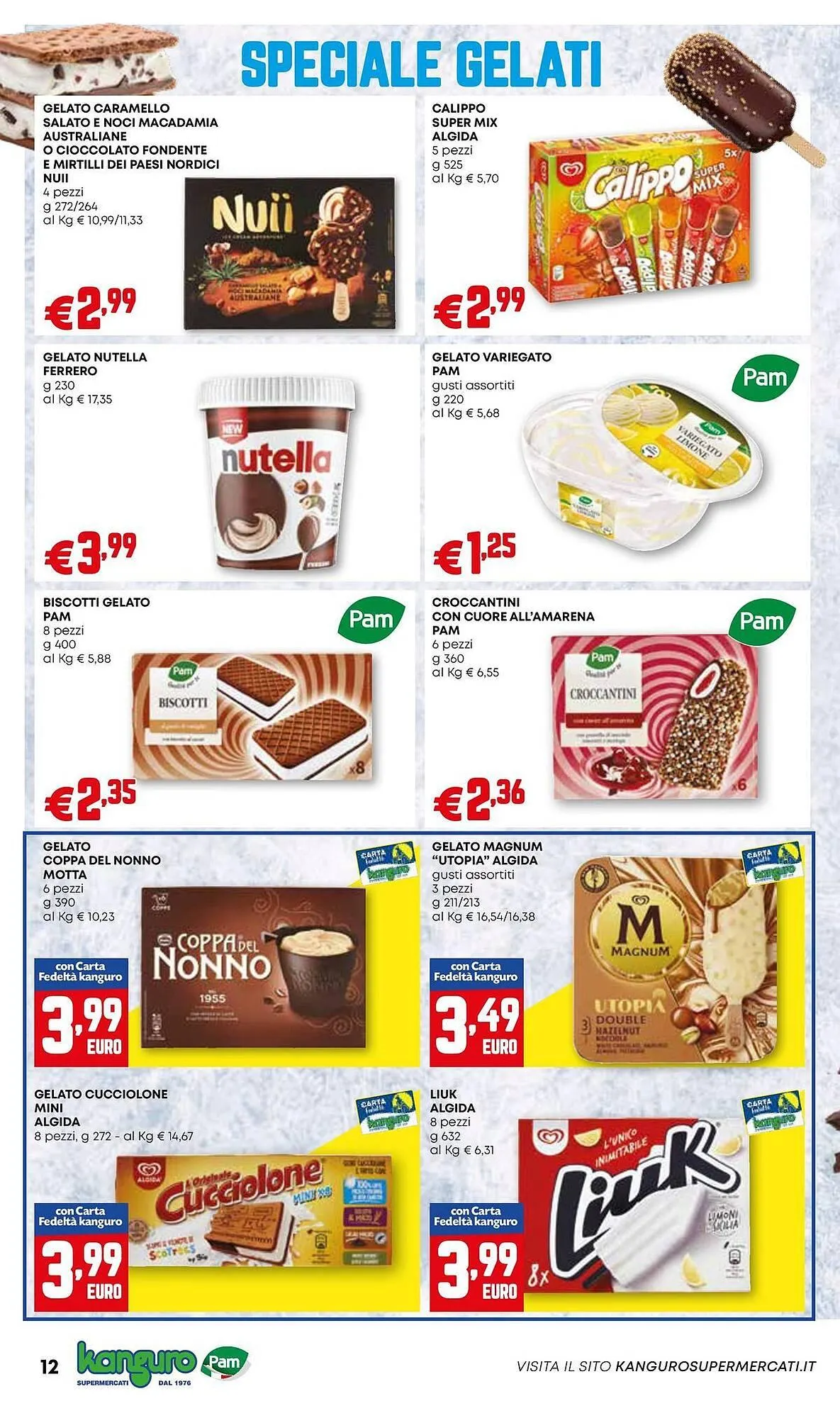 Volantino Kanguro da 29 maggio a 11 giugno di 2025 - Pagina del volantino 12