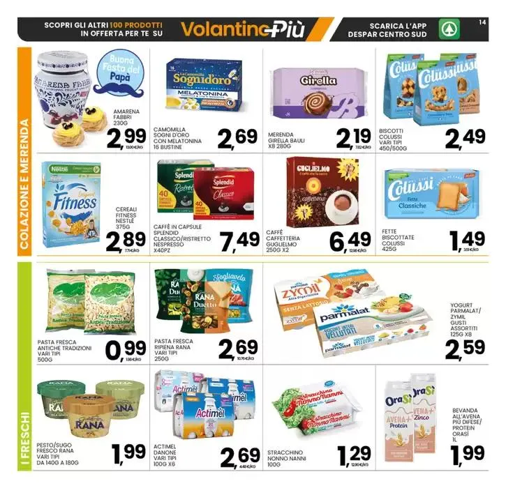 Prezzi tondi  da 10 marzo a 19 dicembre di 2025 - Pagina del volantino 14