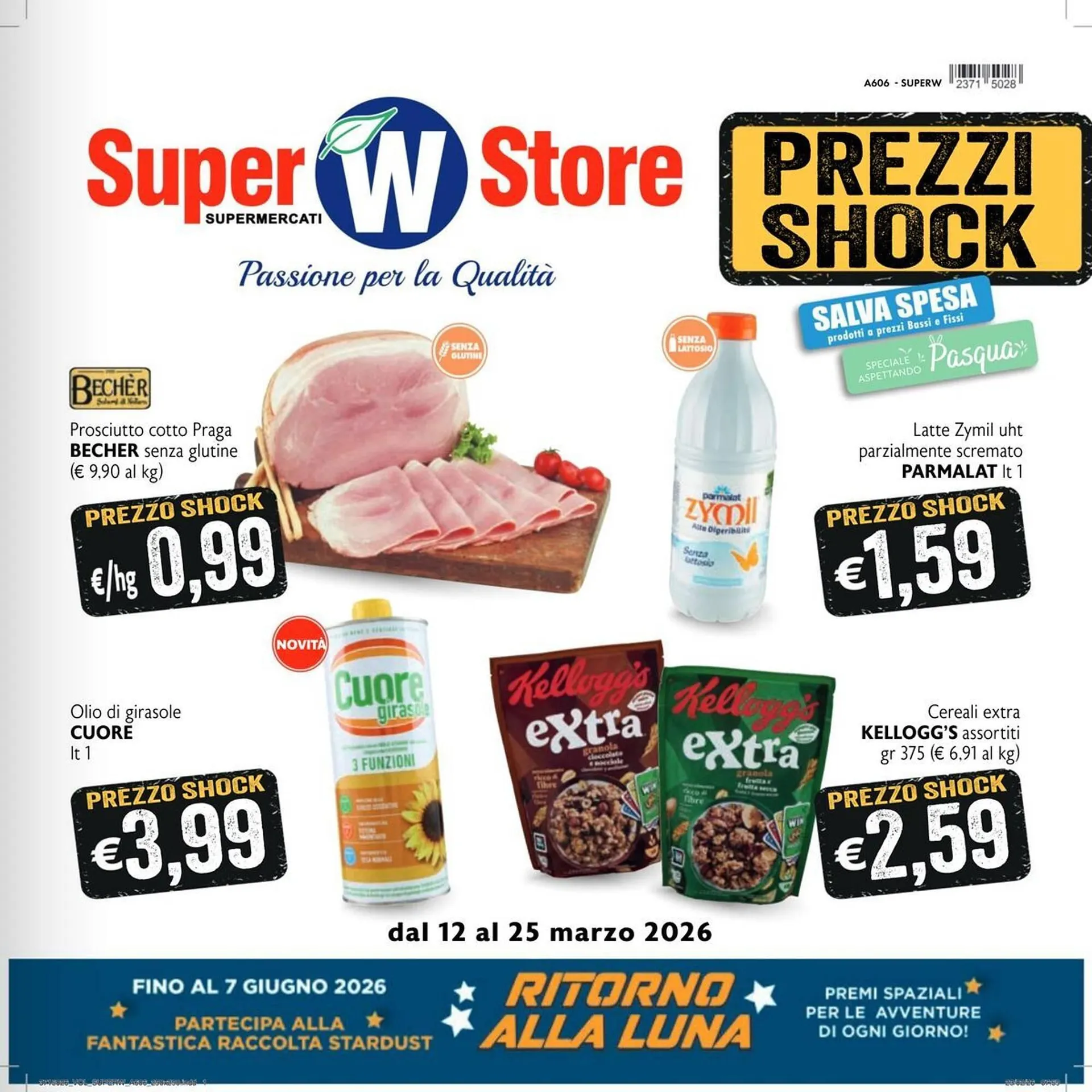 Volantino SuperW da 12 marzo a 25 marzo di 2026 - Pagina del volantino 1