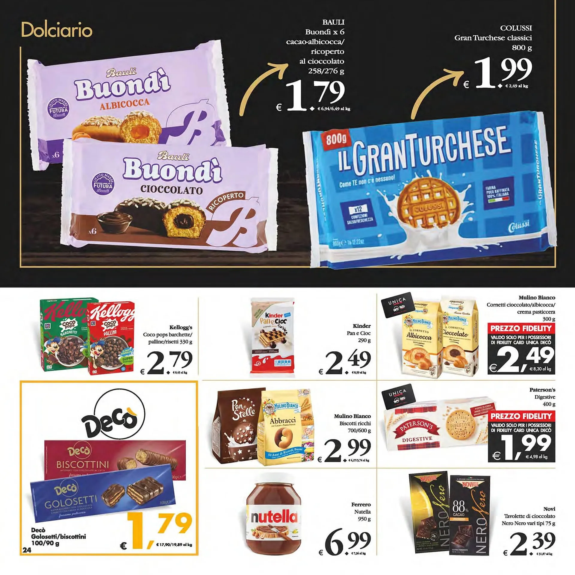 Volantino Gourmet Déco da 3 ottobre a 13 ottobre di 2025 - Pagina del volantino 24